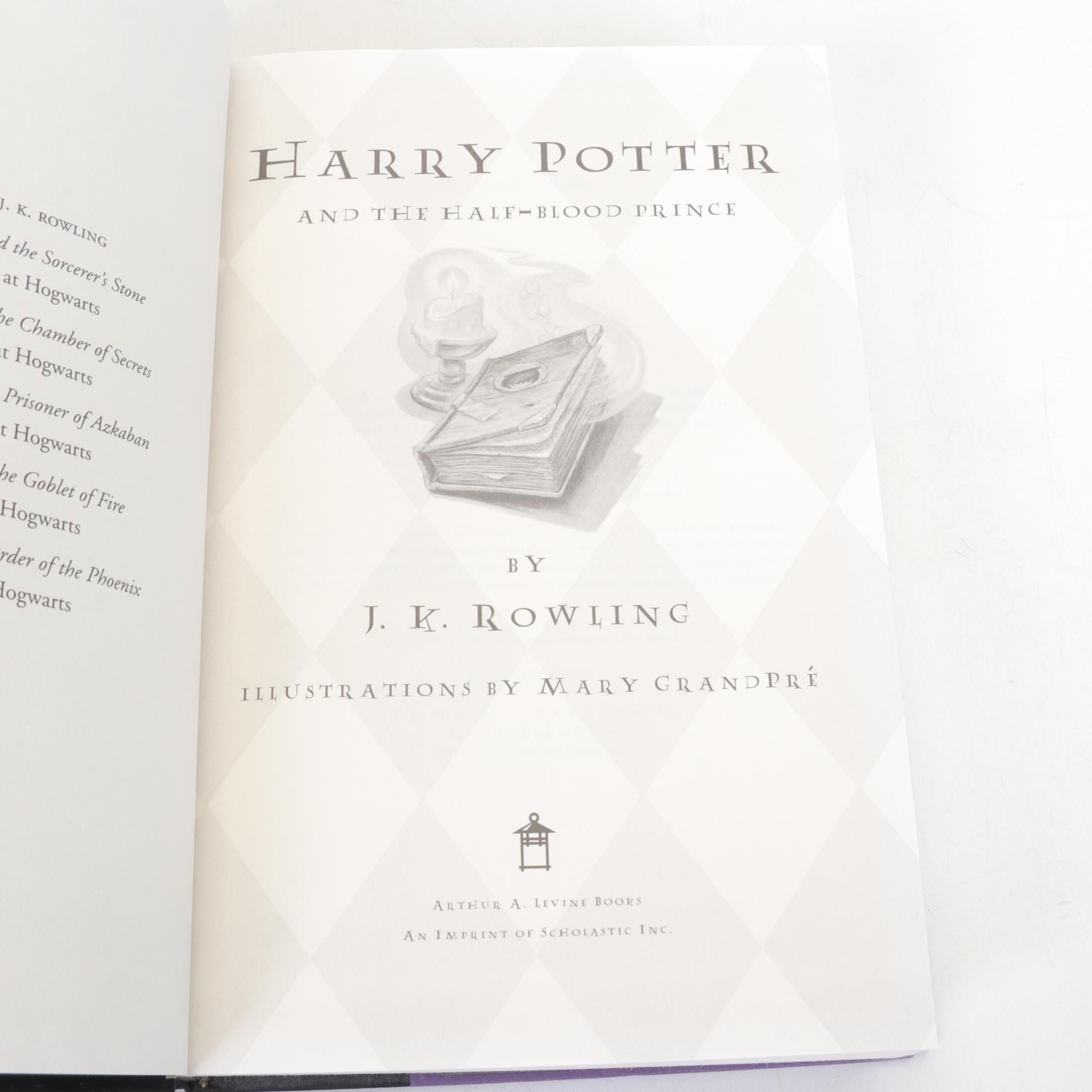 First American Edition "Harry Potter" Complete Series by J. K. Rowling