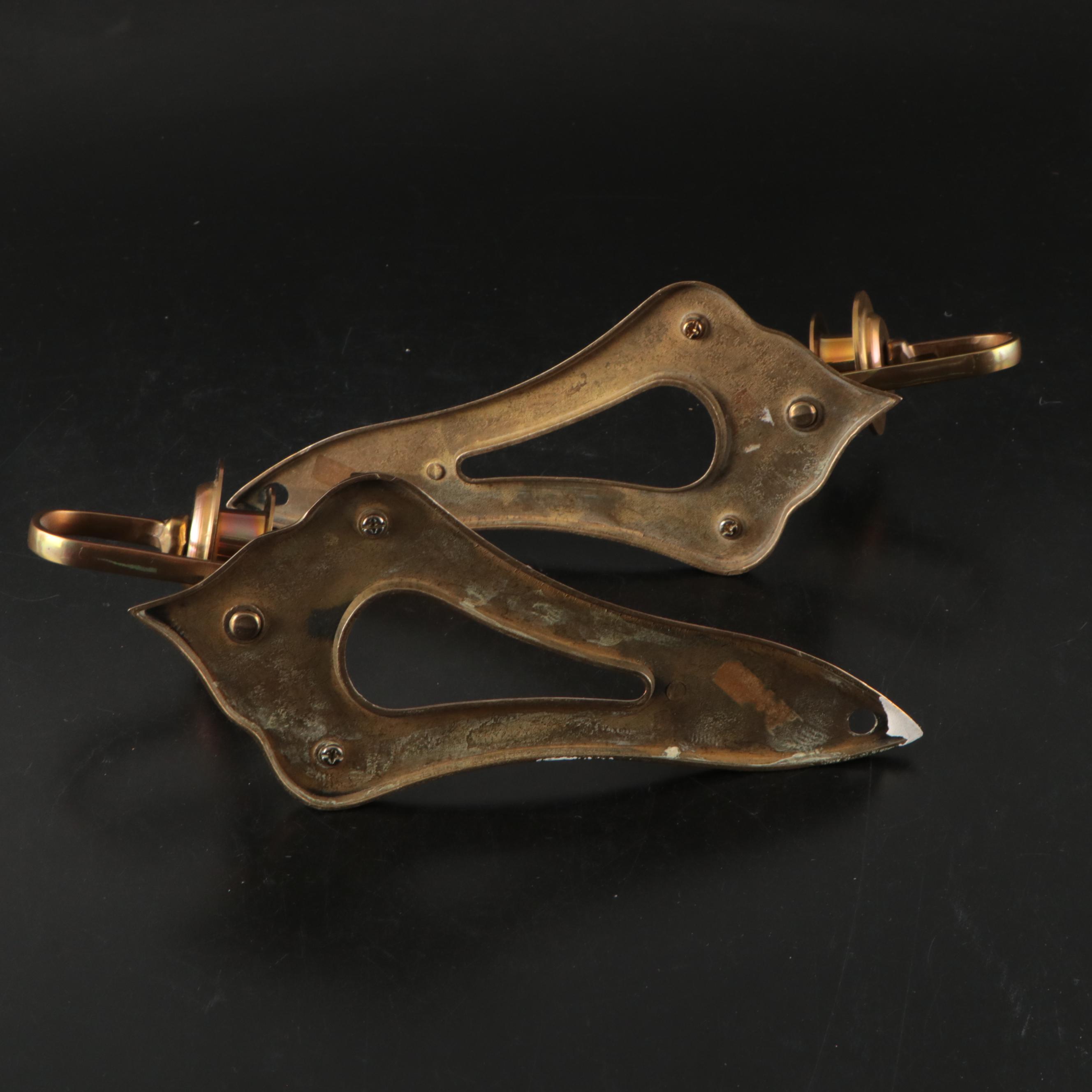 Neoclassical Style Candle Holders, Glass Mantle Lusters and Wall Sconces