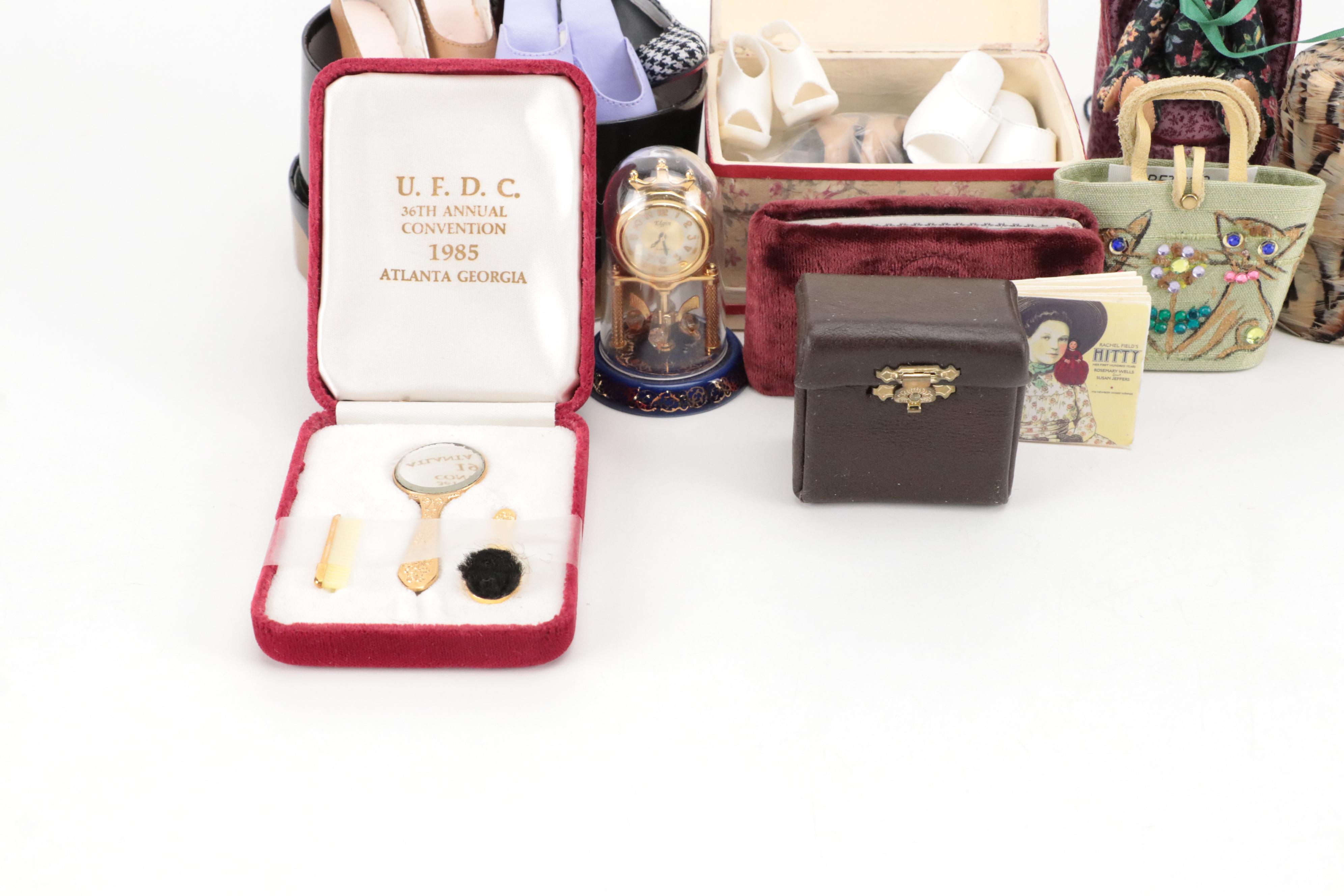 Doll Shoes and Accessories with Other Miniature Decor