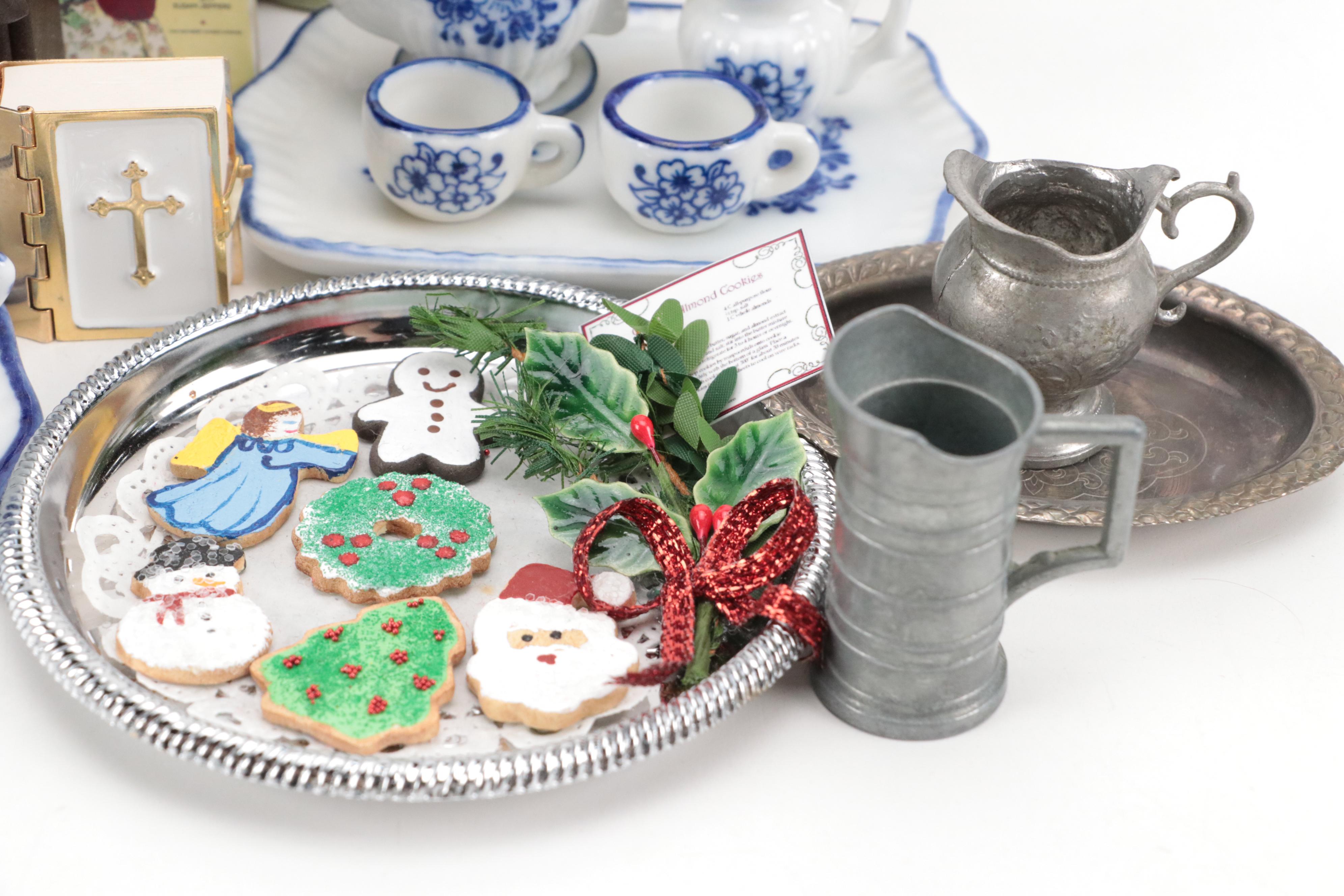 Doll Shoes and Accessories with Other Miniature Decor