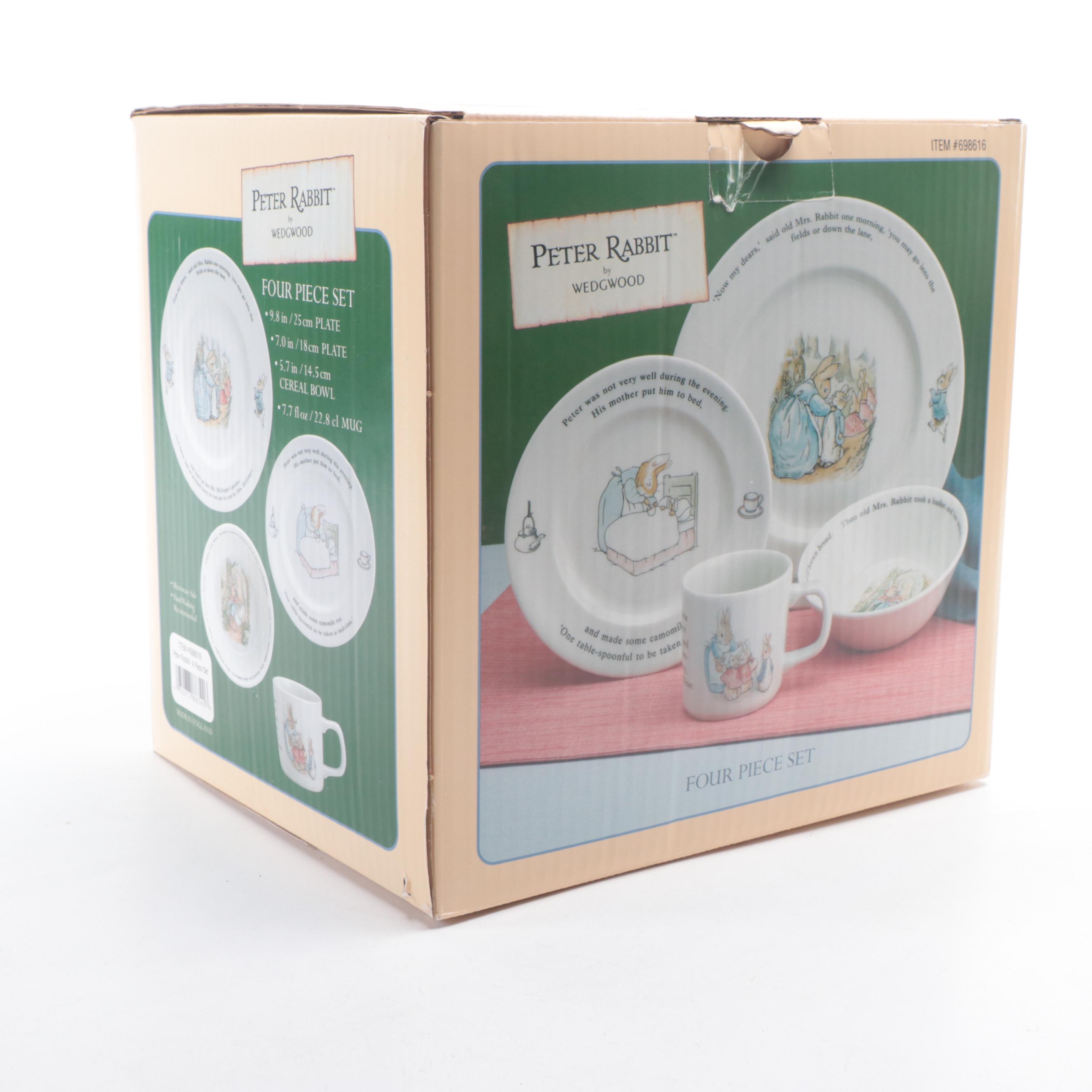 Wedgwood "Peter Rabbit" Children's Dinnerware Sets