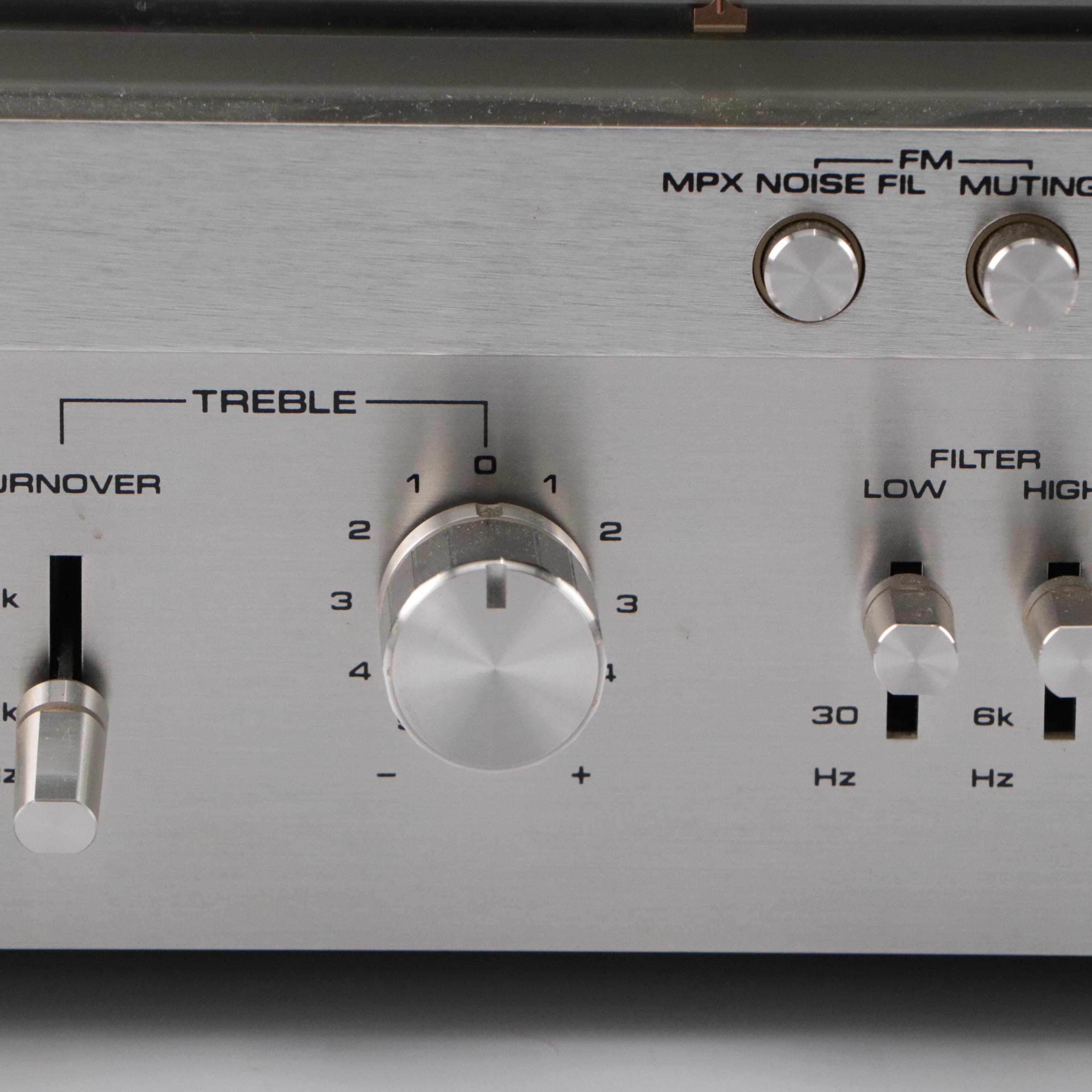 Pioneer AM/FM Stereo Receiver Model SX-950 with Veneer Cabinet, 1970s