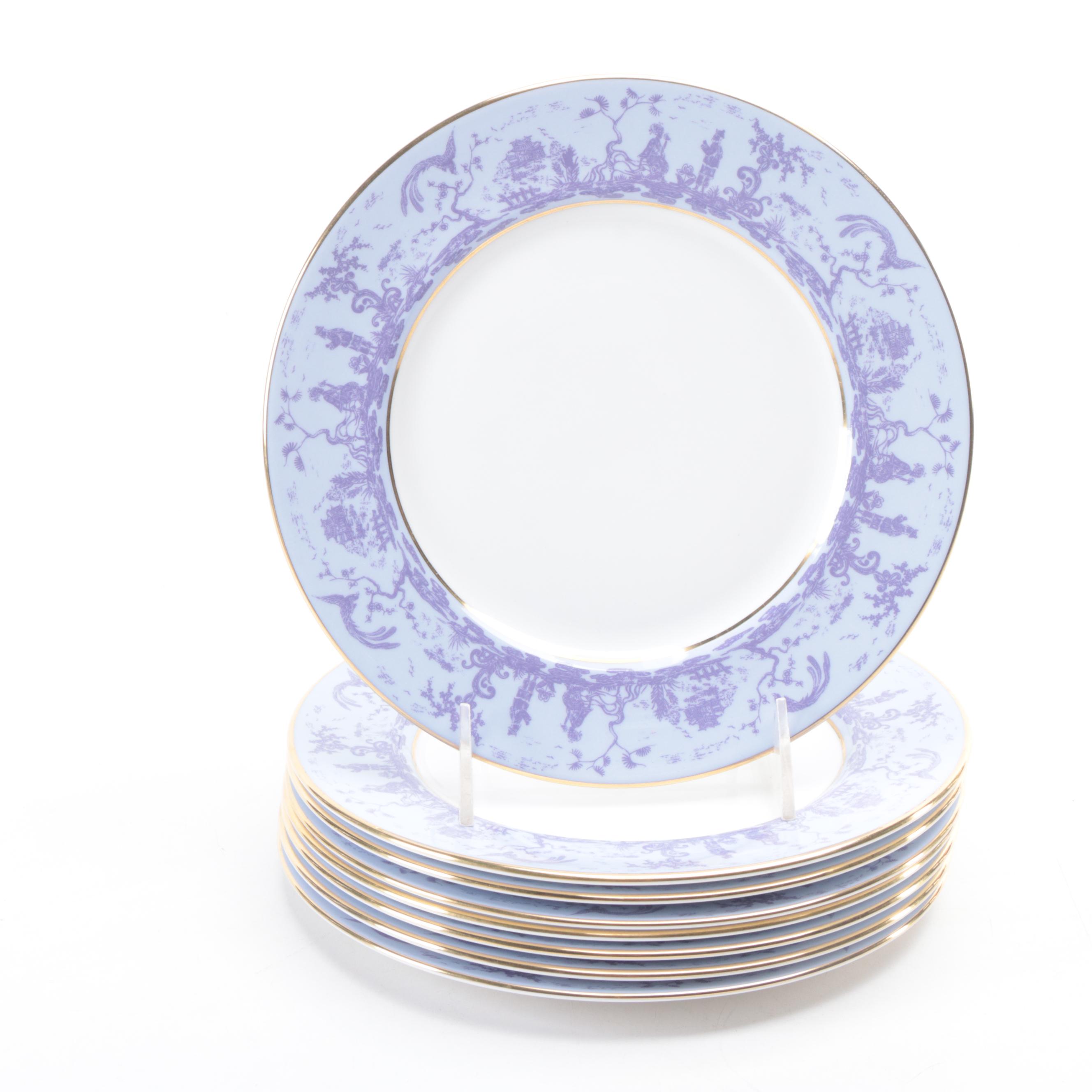 Thomas Goode English Bone China Chinoiserie Pattern Dinnerware