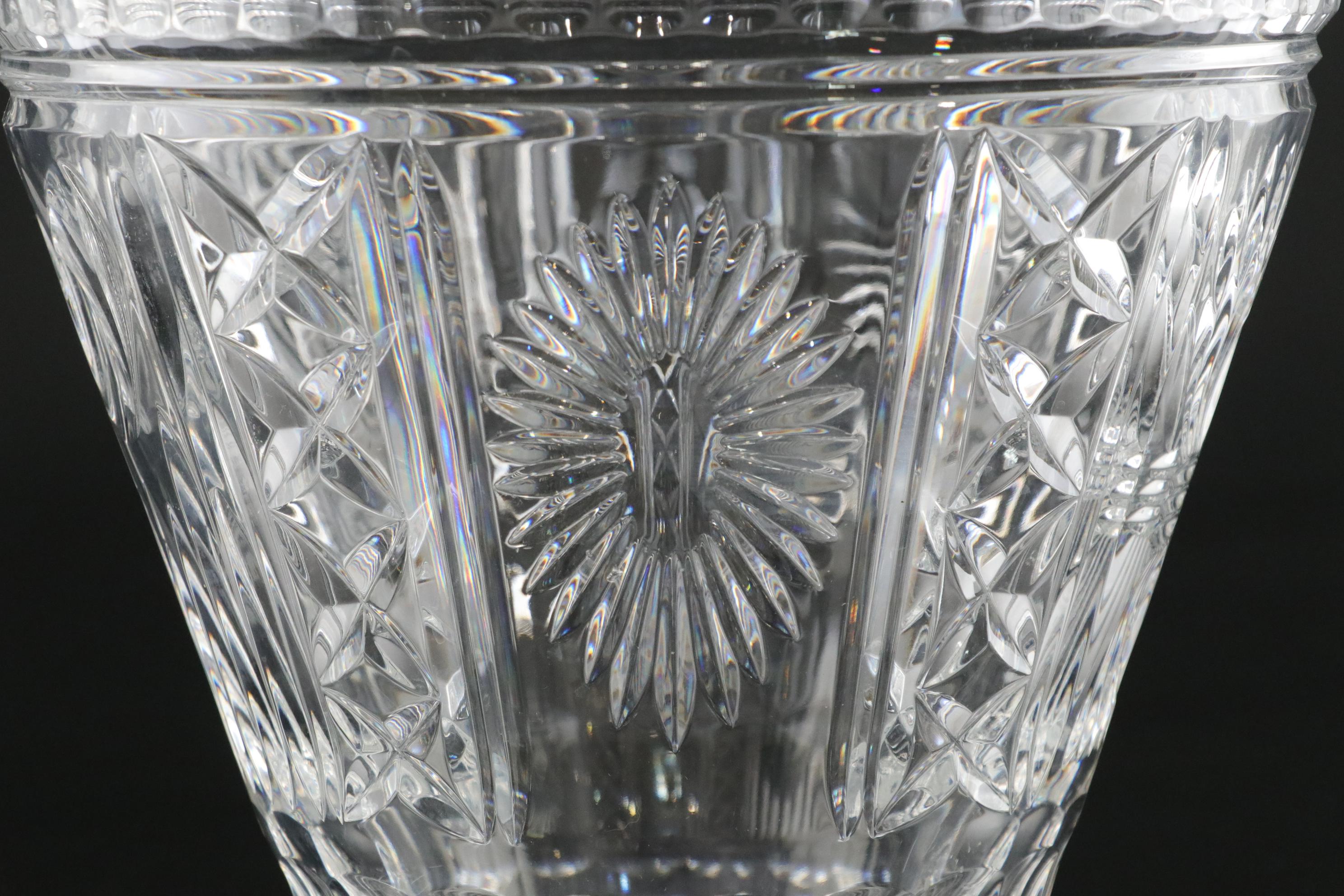Waterford "Millennium" Champagne Ice Bucket Featuring Five Toasts Side Panels