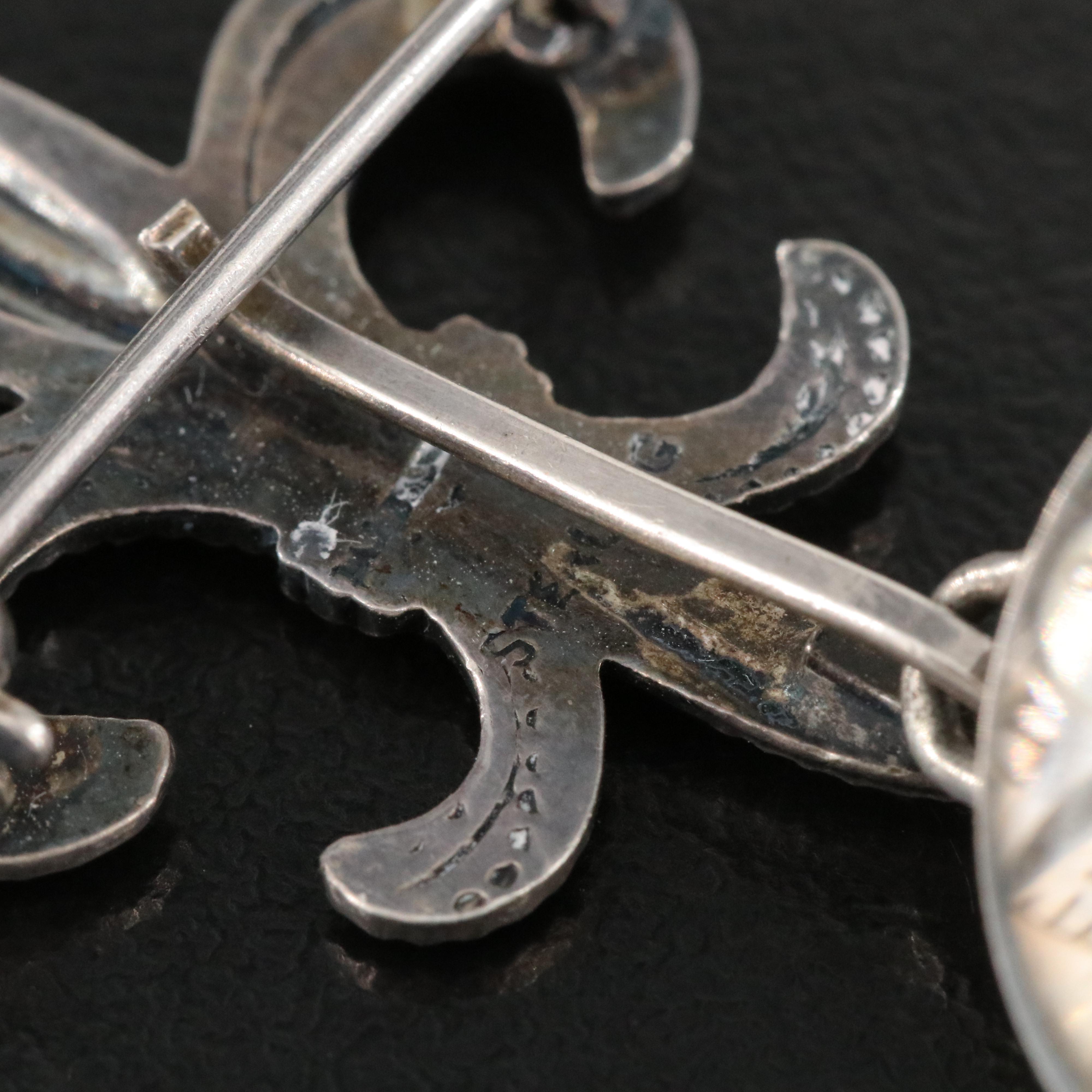 C. Bucherer Swiss Stem Wind Pendant Watch