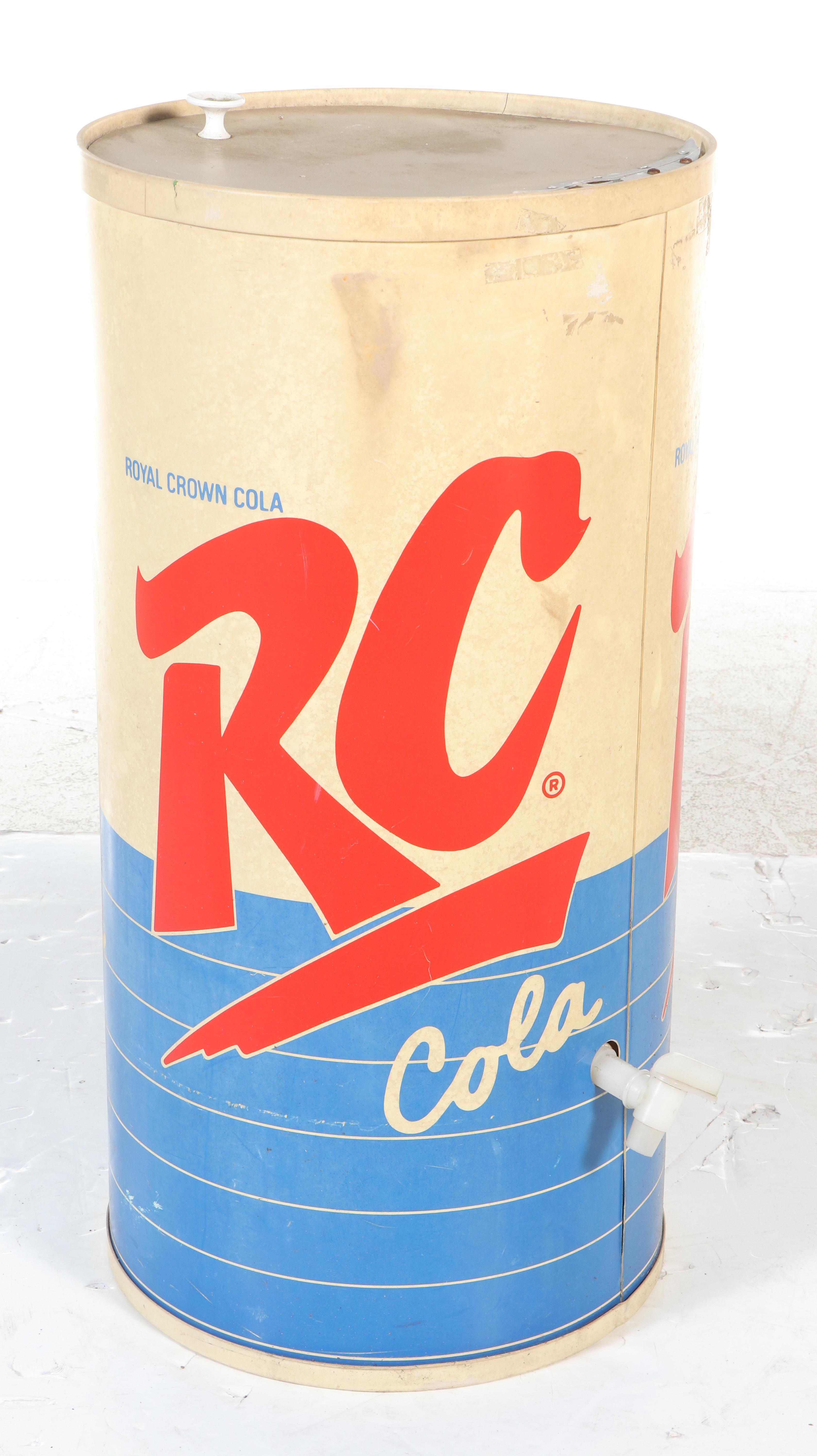 RC Cola Branded The Iceman II Commercial Cooler, Late 20th Century