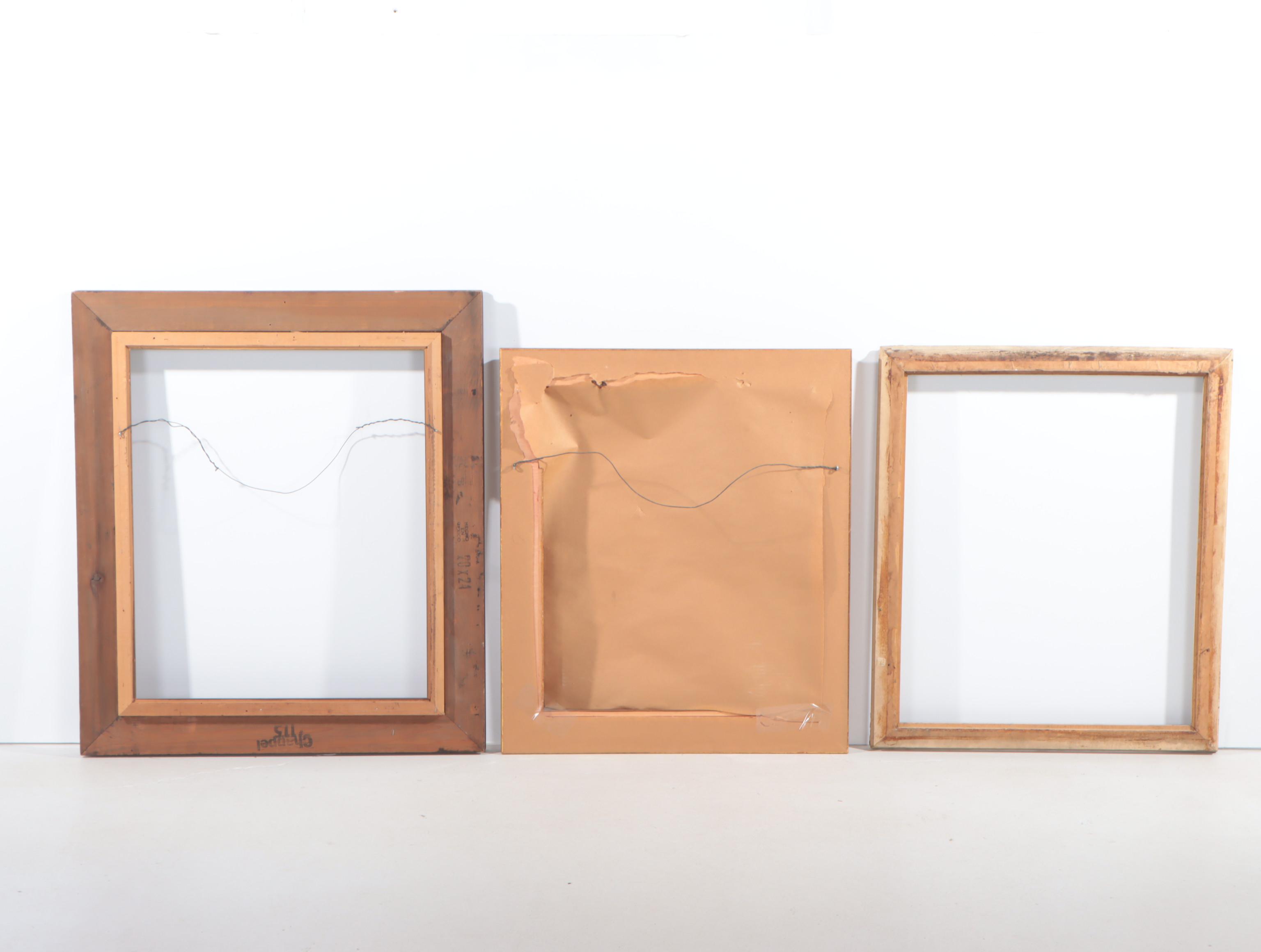 Art Frame Gallery Blue-Matted Frames with Assorted Frame Collection