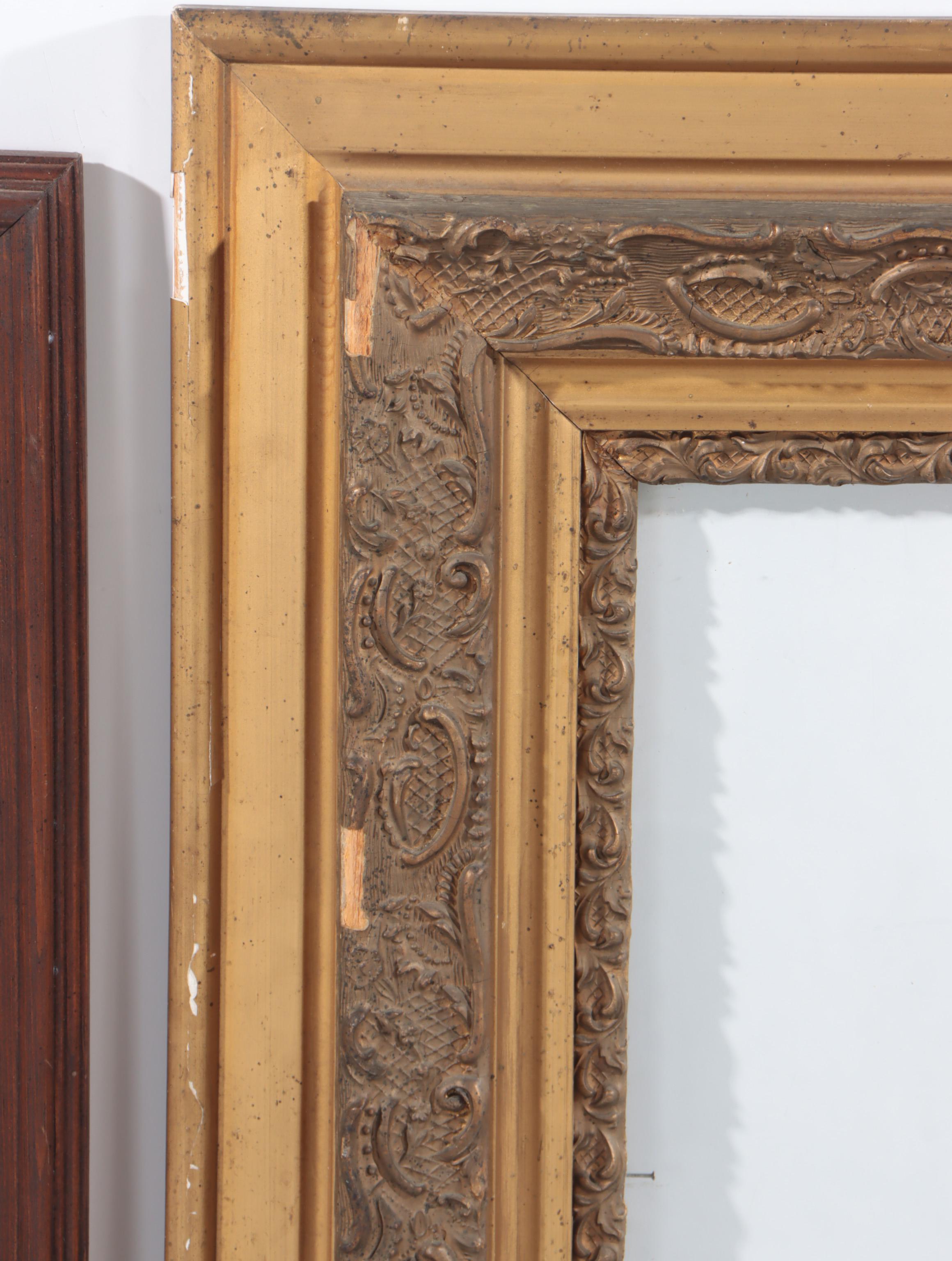 Art Frame Gallery Blue-Matted Frames with Assorted Frame Collection