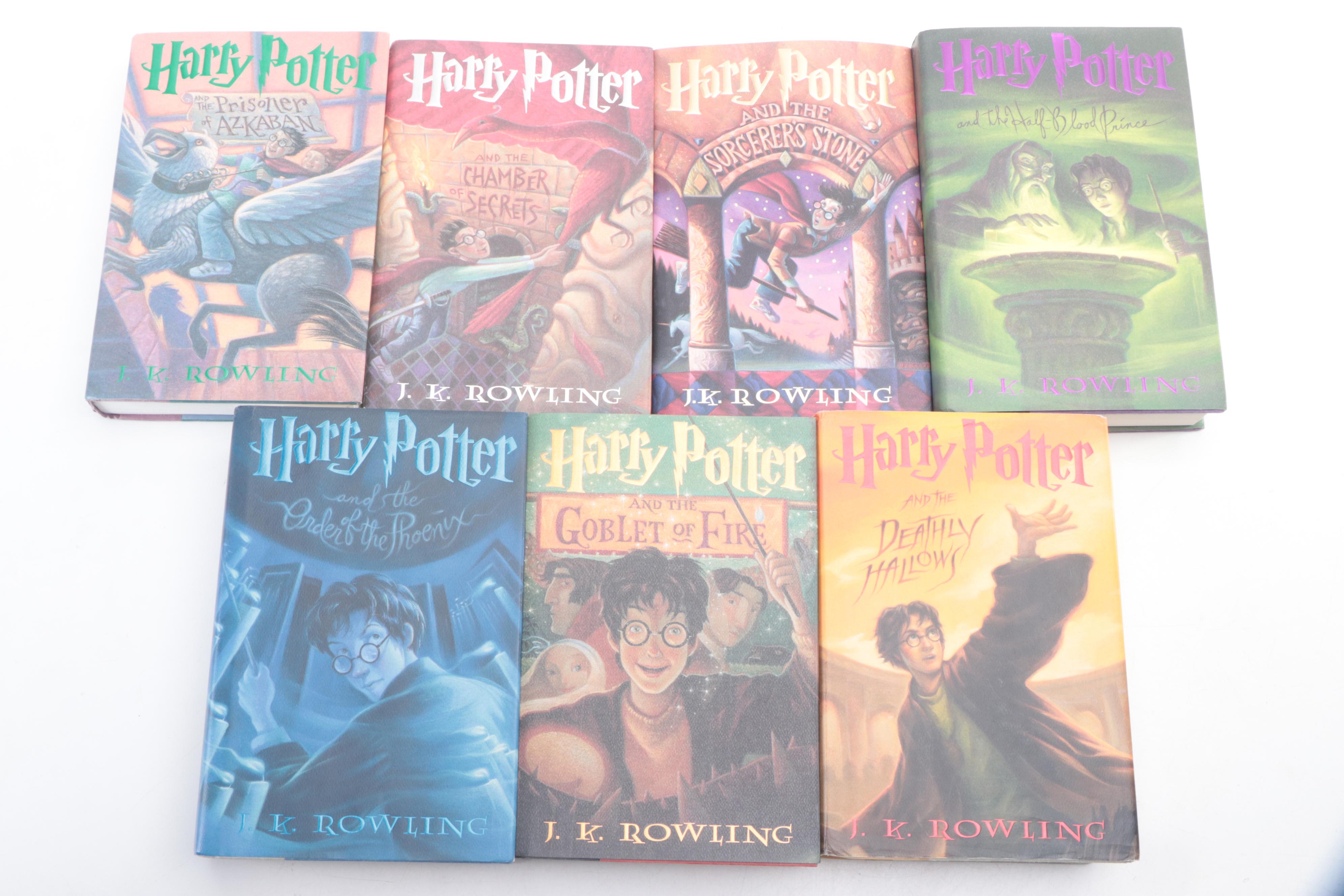 First American Edition "Harry Potter" Complete Series by J. K. Rowling
