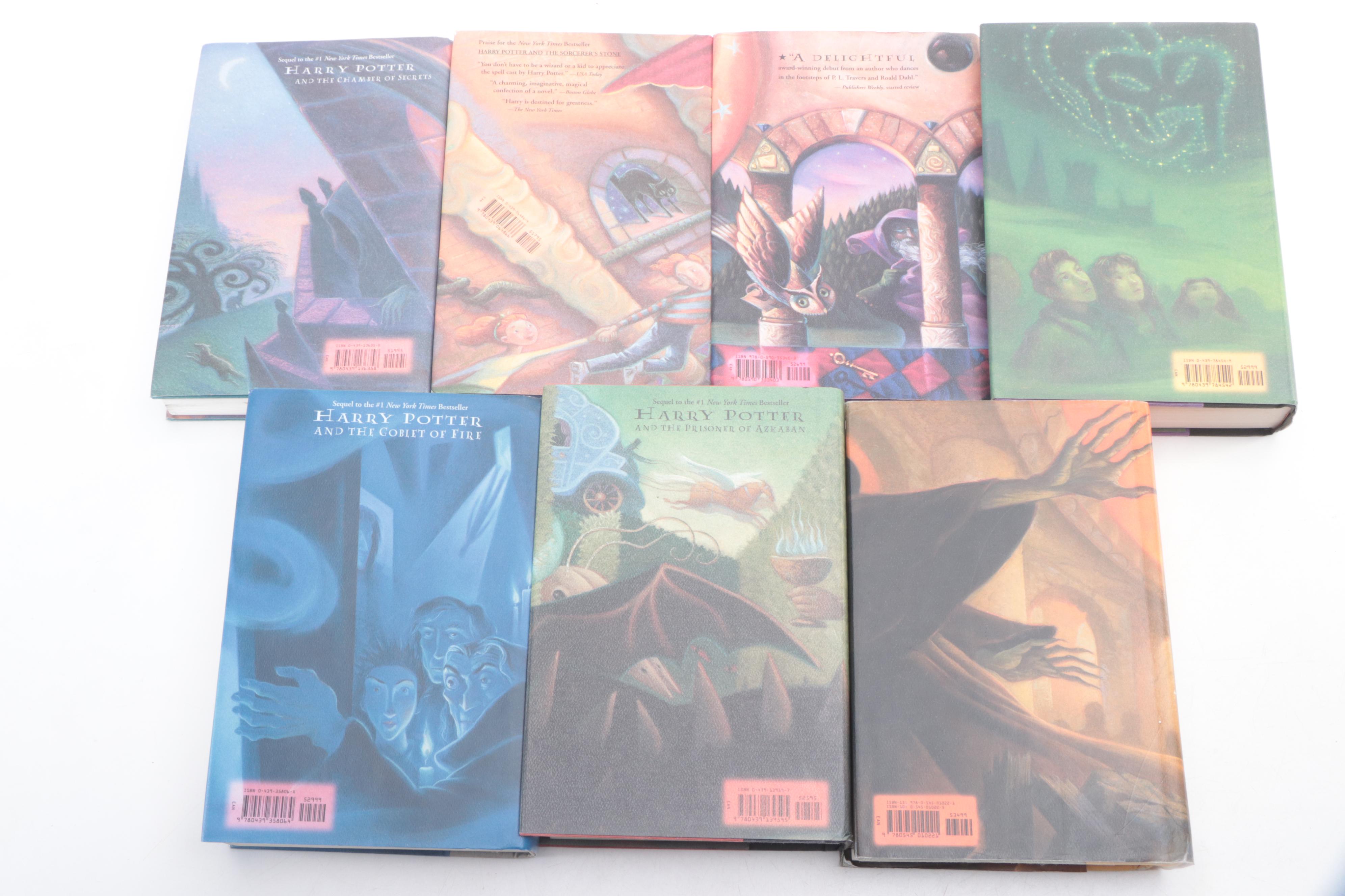First American Edition "Harry Potter" Complete Series by J. K. Rowling