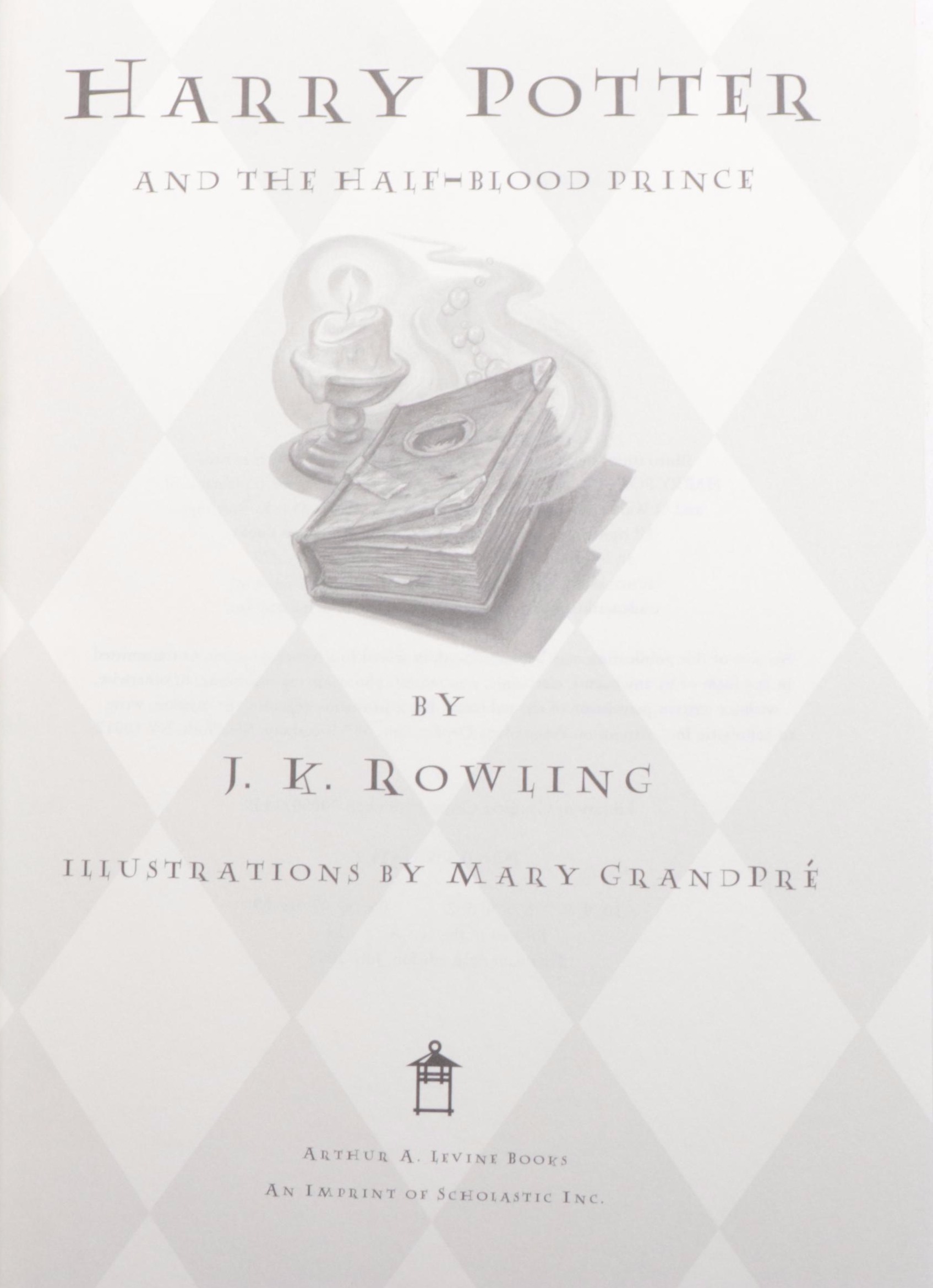 First American Edition "Harry Potter" Complete Series by J. K. Rowling