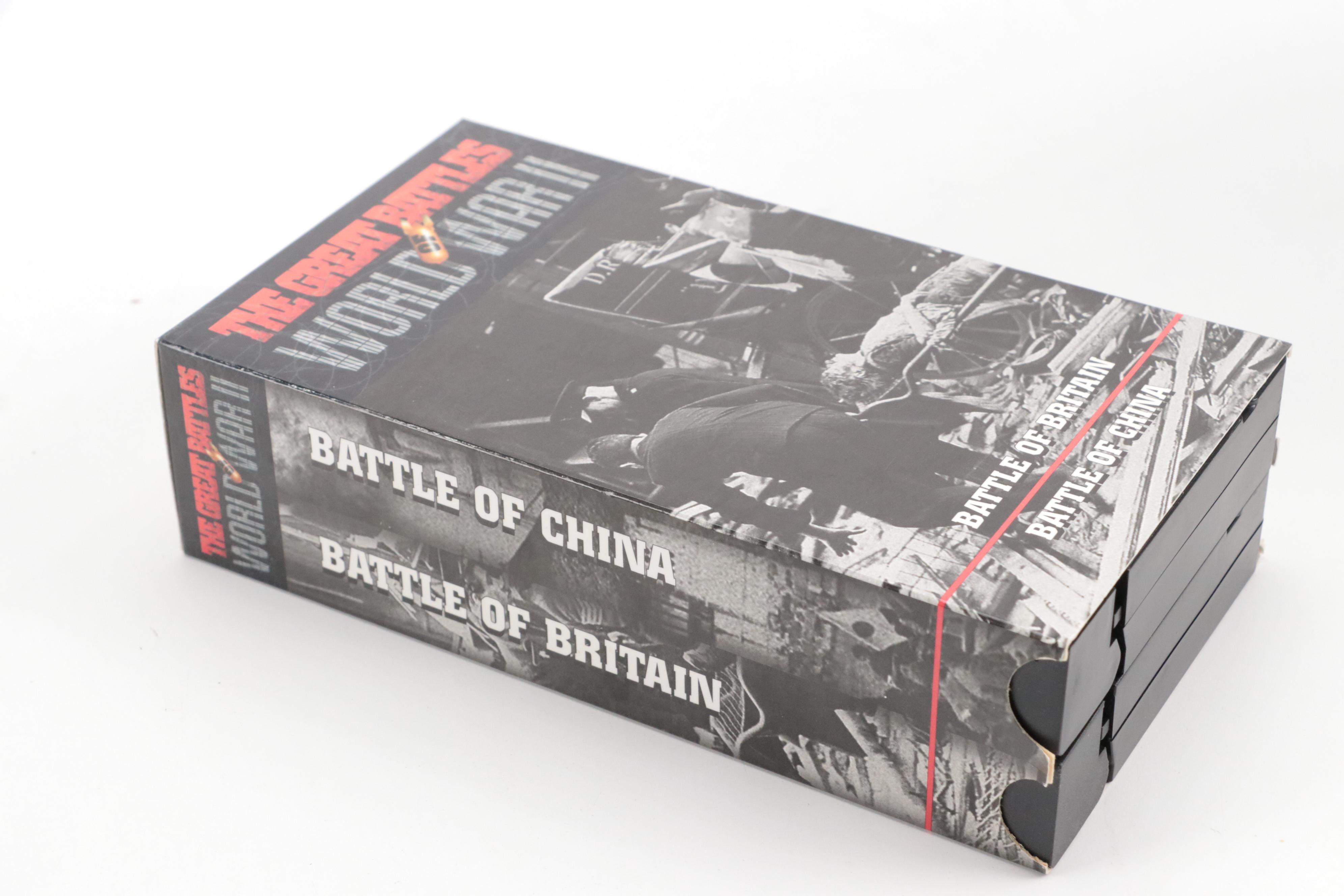 National Geographic Encyclopedia, World War II Documentaries and More VHS Tapes