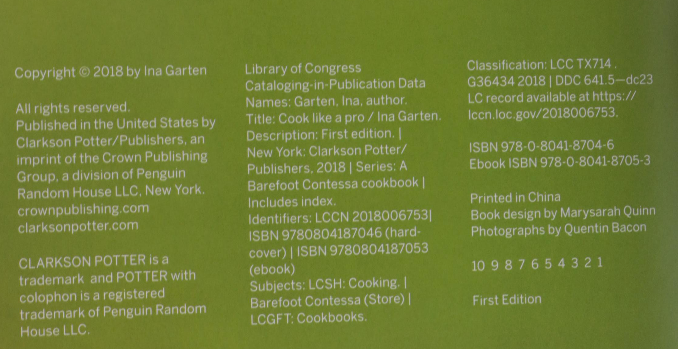 First Edition "How Easy Is That?" and More Cookbooks by Ina Garten