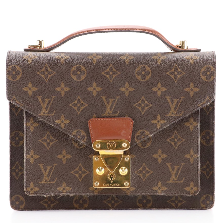 Louis Vuitton Monceau 26 in Monogram Canvas and Leather