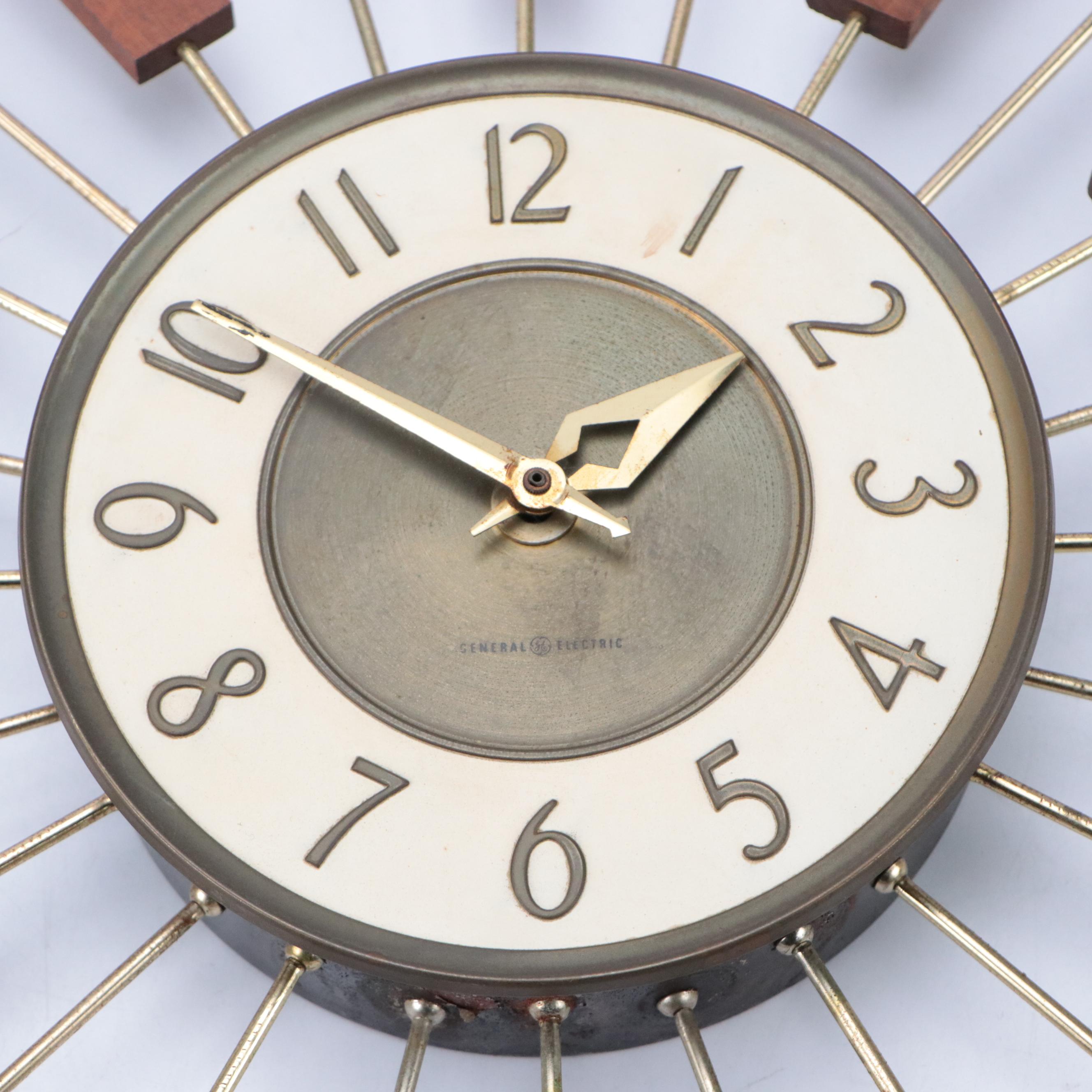 MCM General Electric Atomic Wall Clock