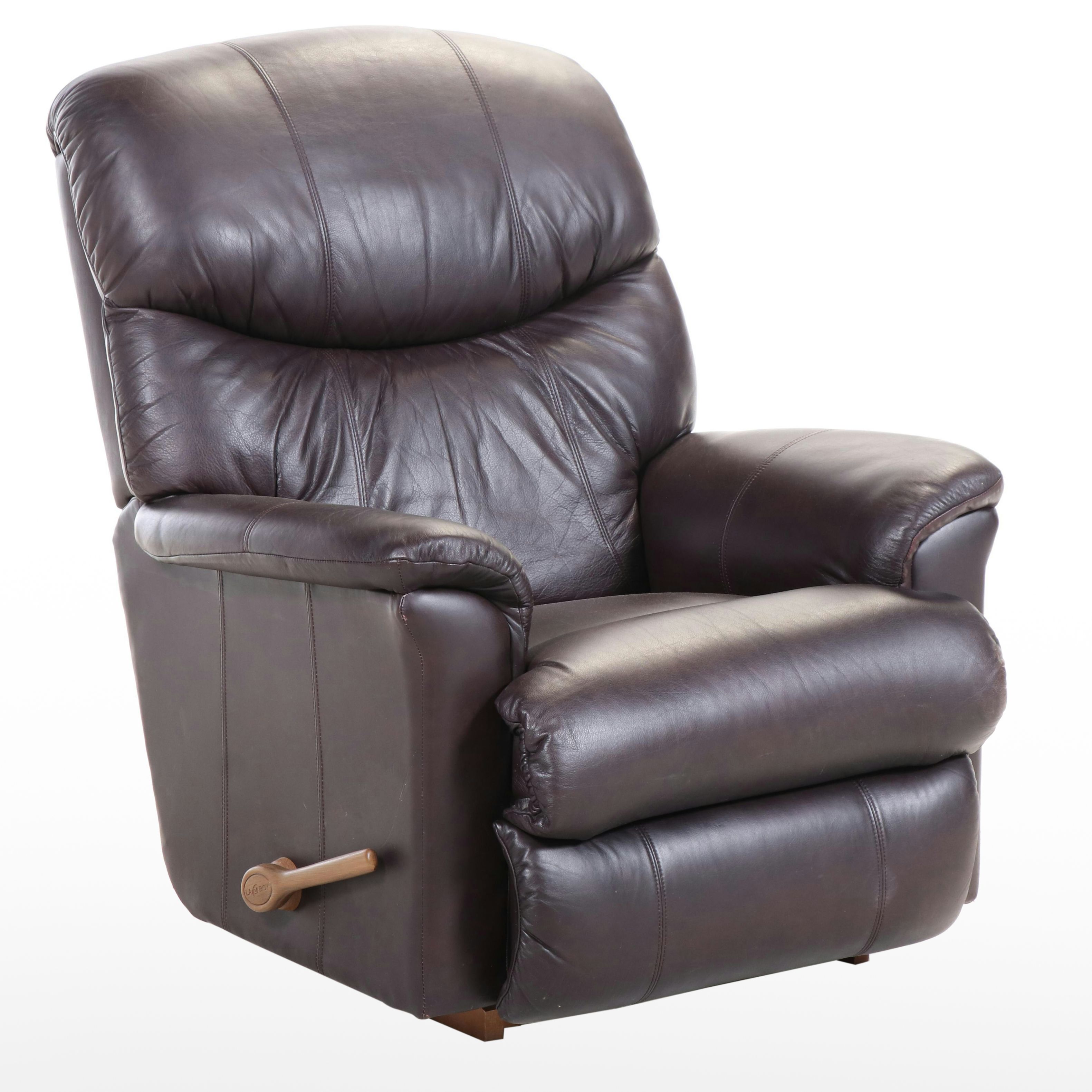La-Z-Boy Leather Overstuffed Recliner