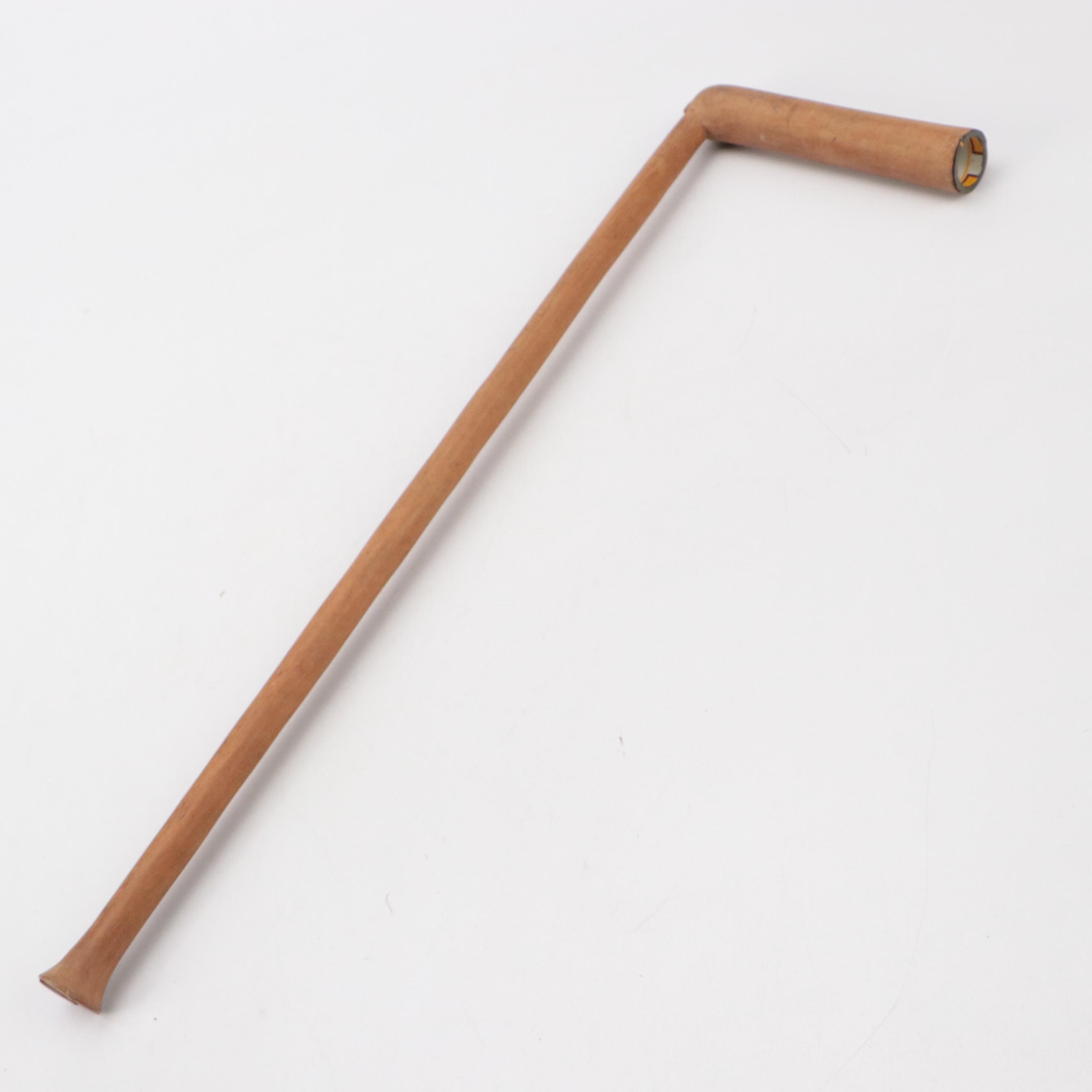 Chimu Style Weaving, African Painted Panel, Shark Tooth War Club, Goje and More