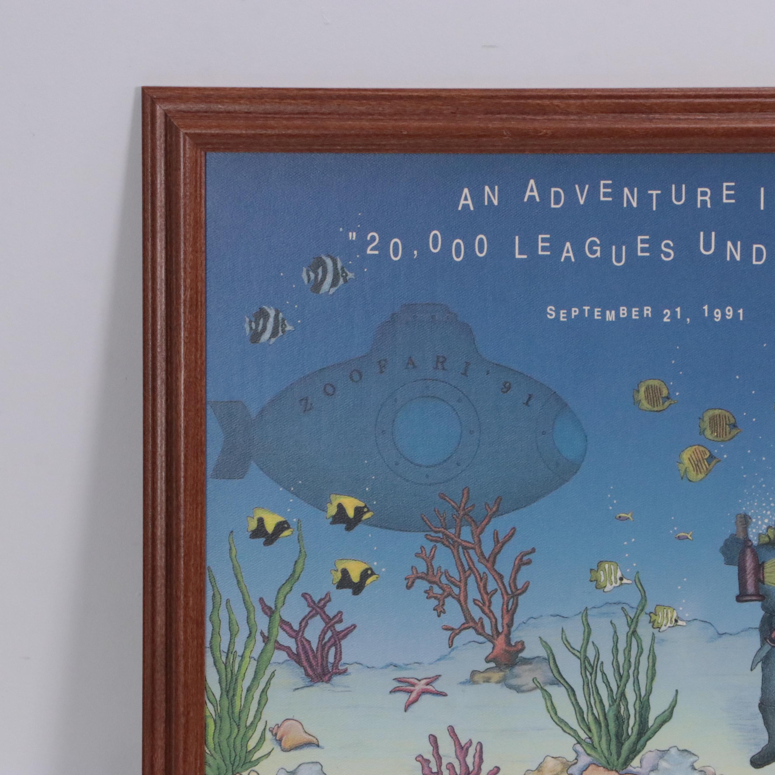 Cincinnati Zoo Posters Including "Cincinnati Zoo and Botanical Garden"