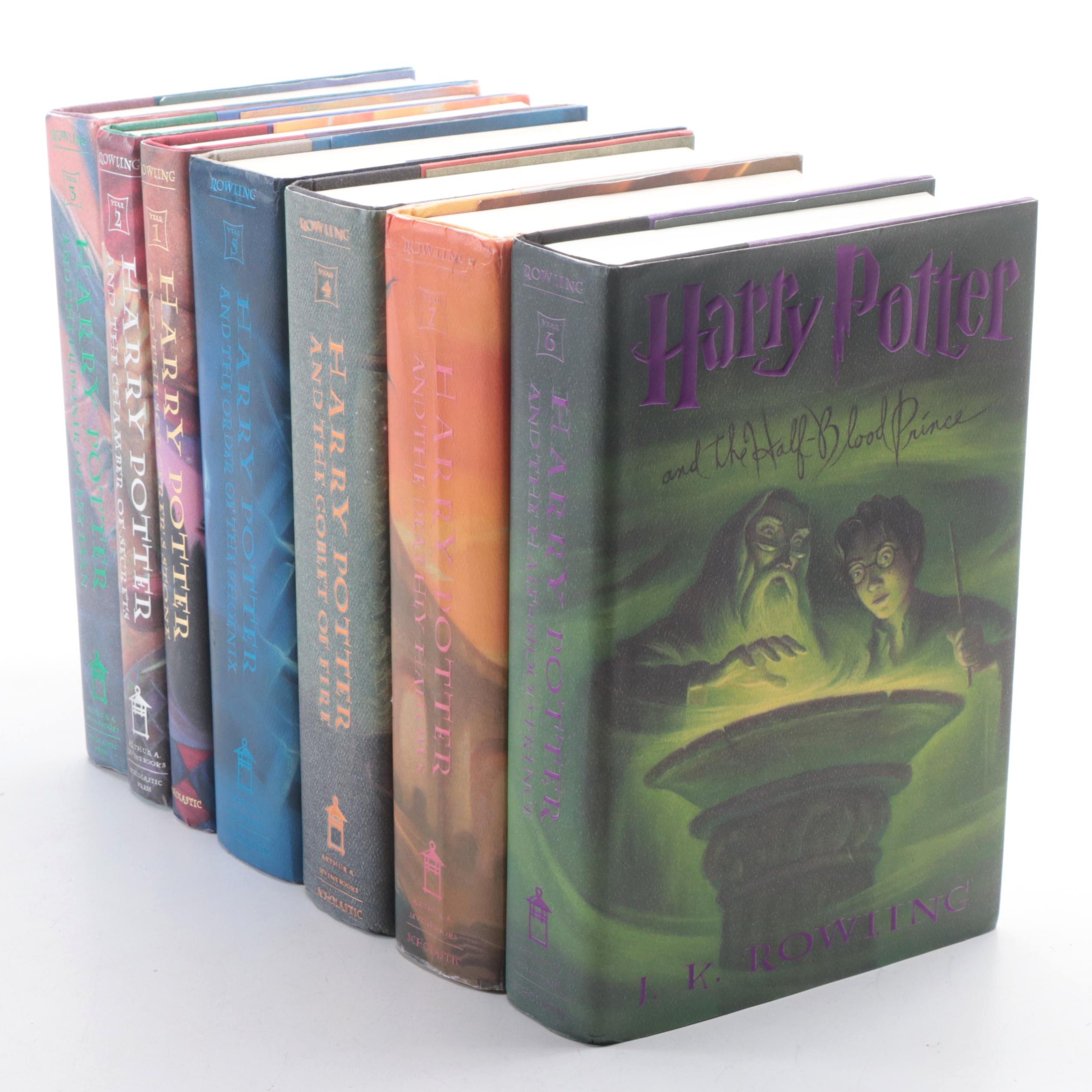 First American Edition "Harry Potter" Complete Series by J. K. Rowling