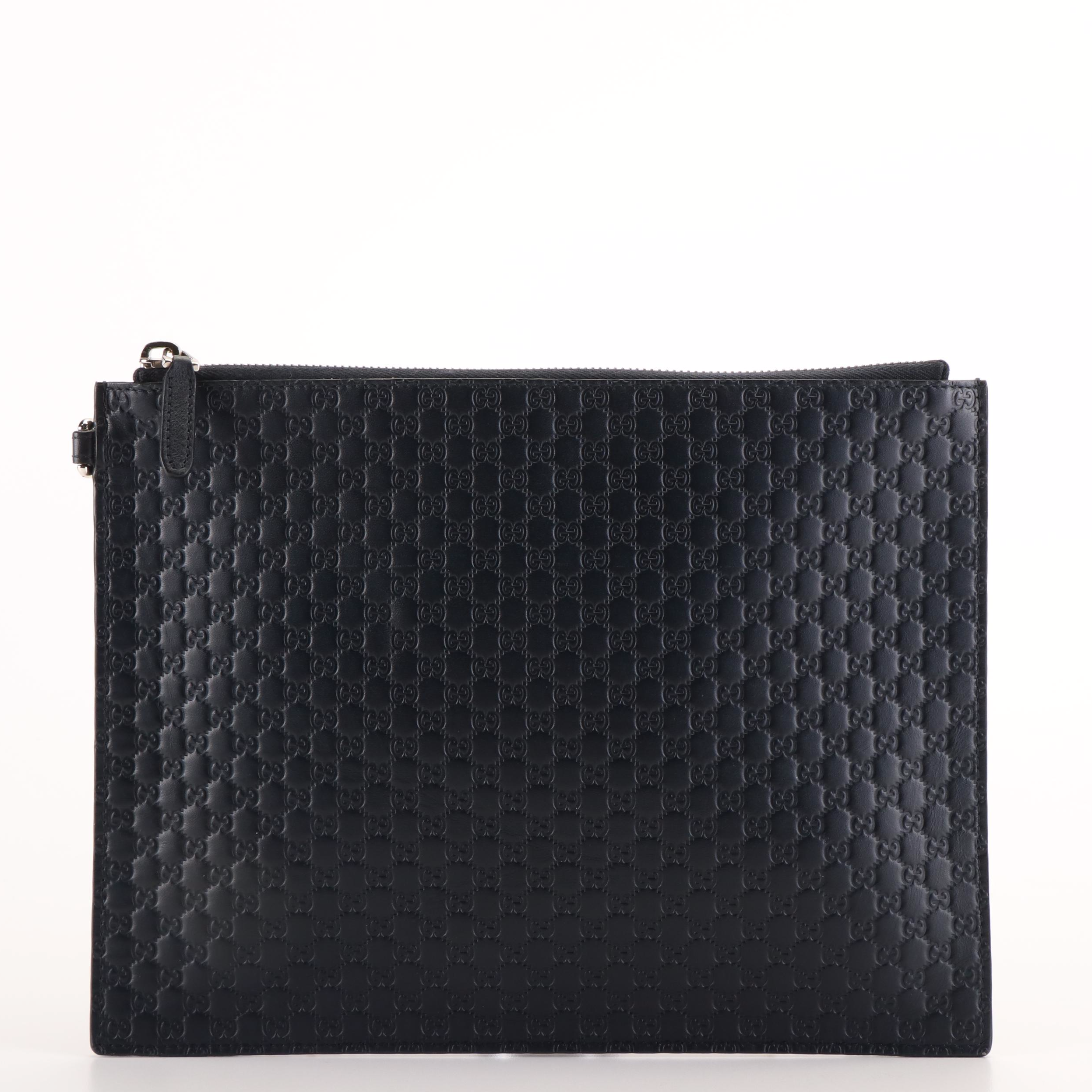 Gucci Microguccissima Clutch Bag with Wristlet