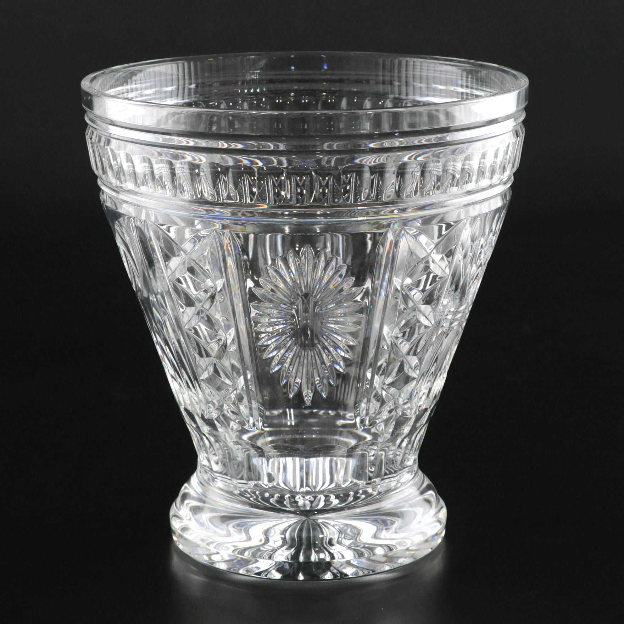 Waterford "Millennium" Champagne Ice Bucket Featuring Five Toasts Side Panels