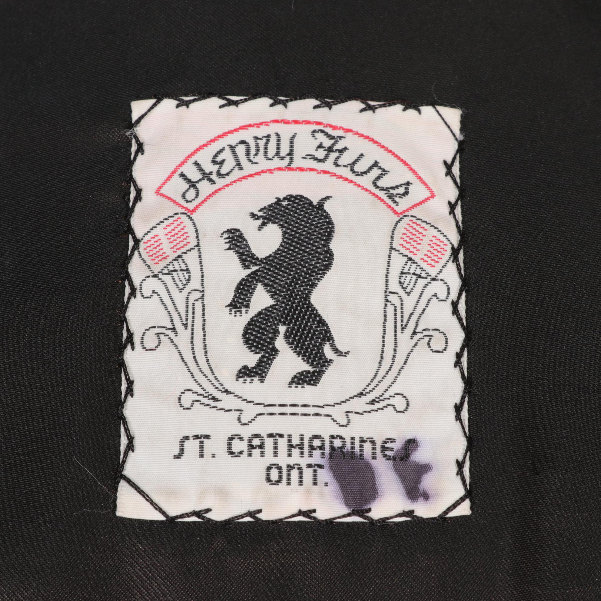 Canadian Mink Fur Coat With Button Loop Closure