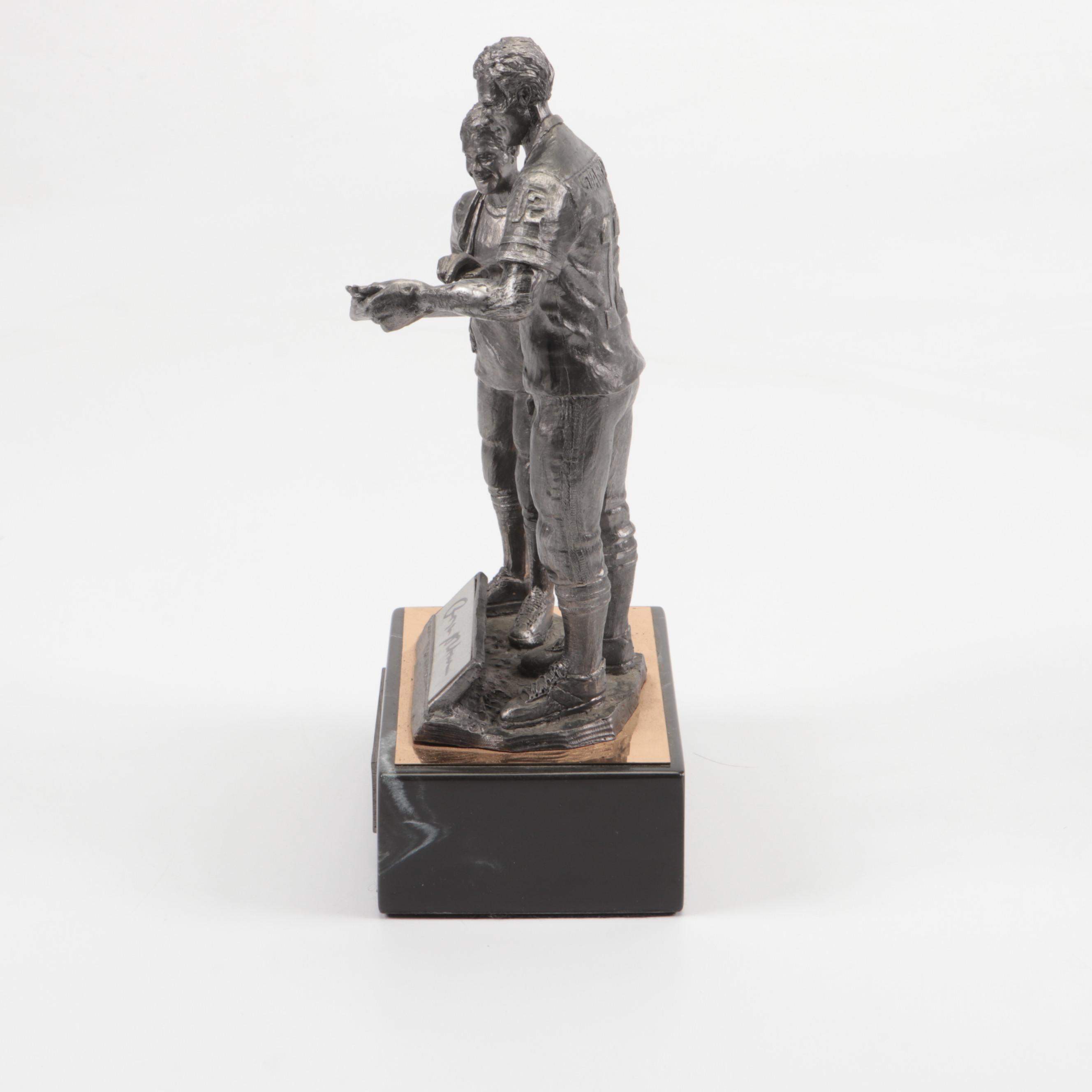 Roger Staubach Signed Limited Edition Dallas Cowboys Statue