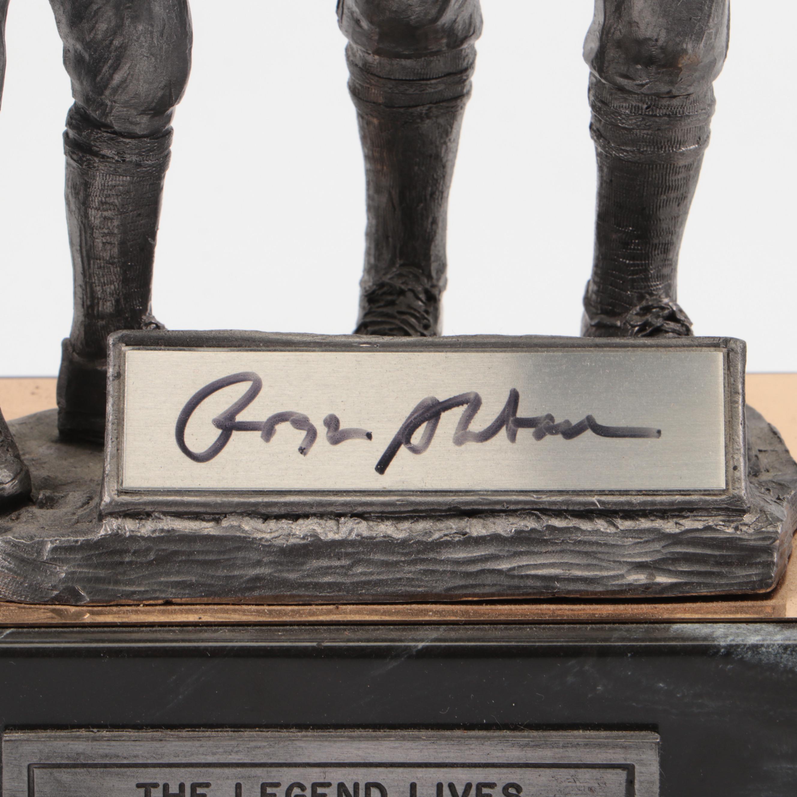 Roger Staubach Signed Limited Edition Dallas Cowboys Statue
