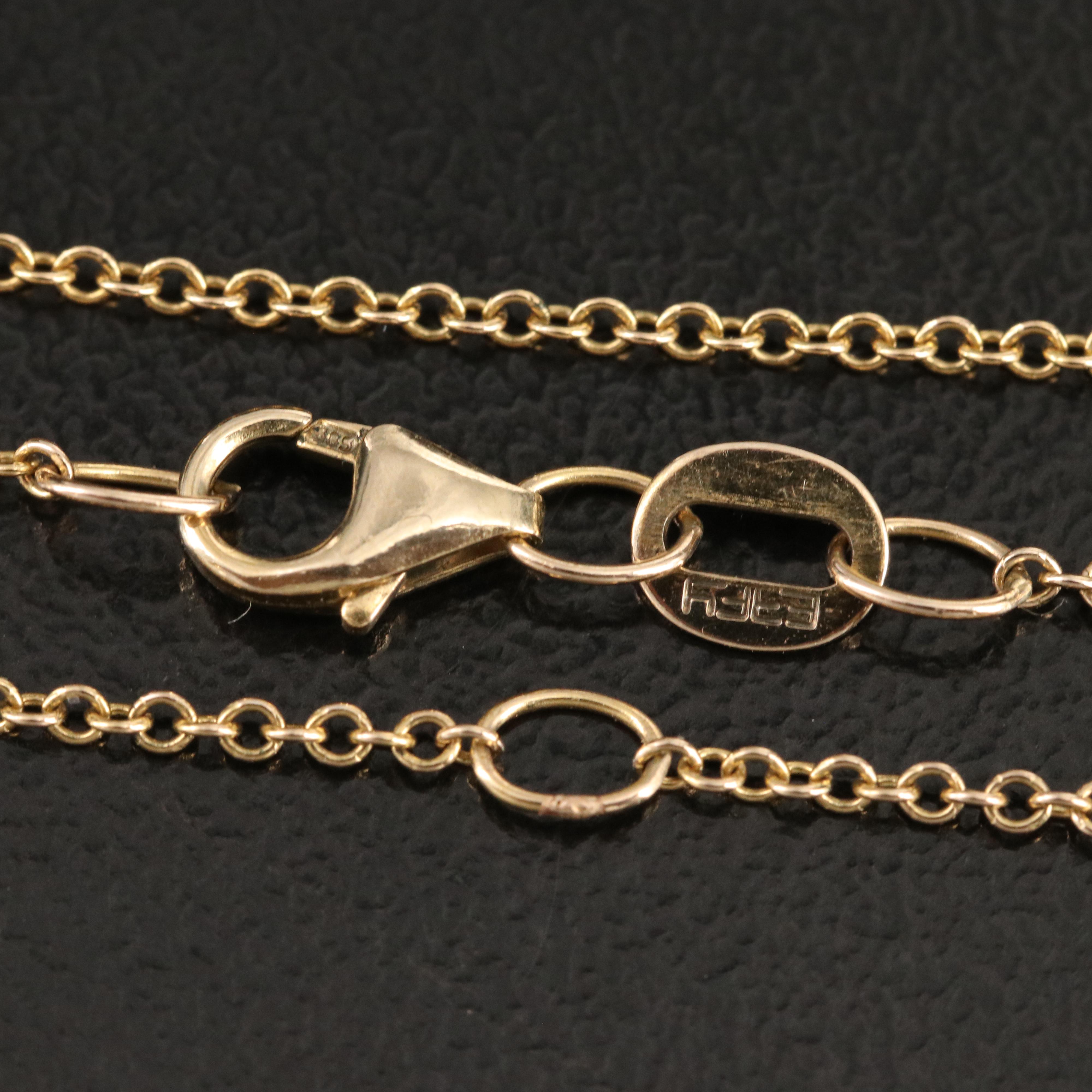 EFFY 14K Citrine, Tanzanite and Diamond Pendant Necklace