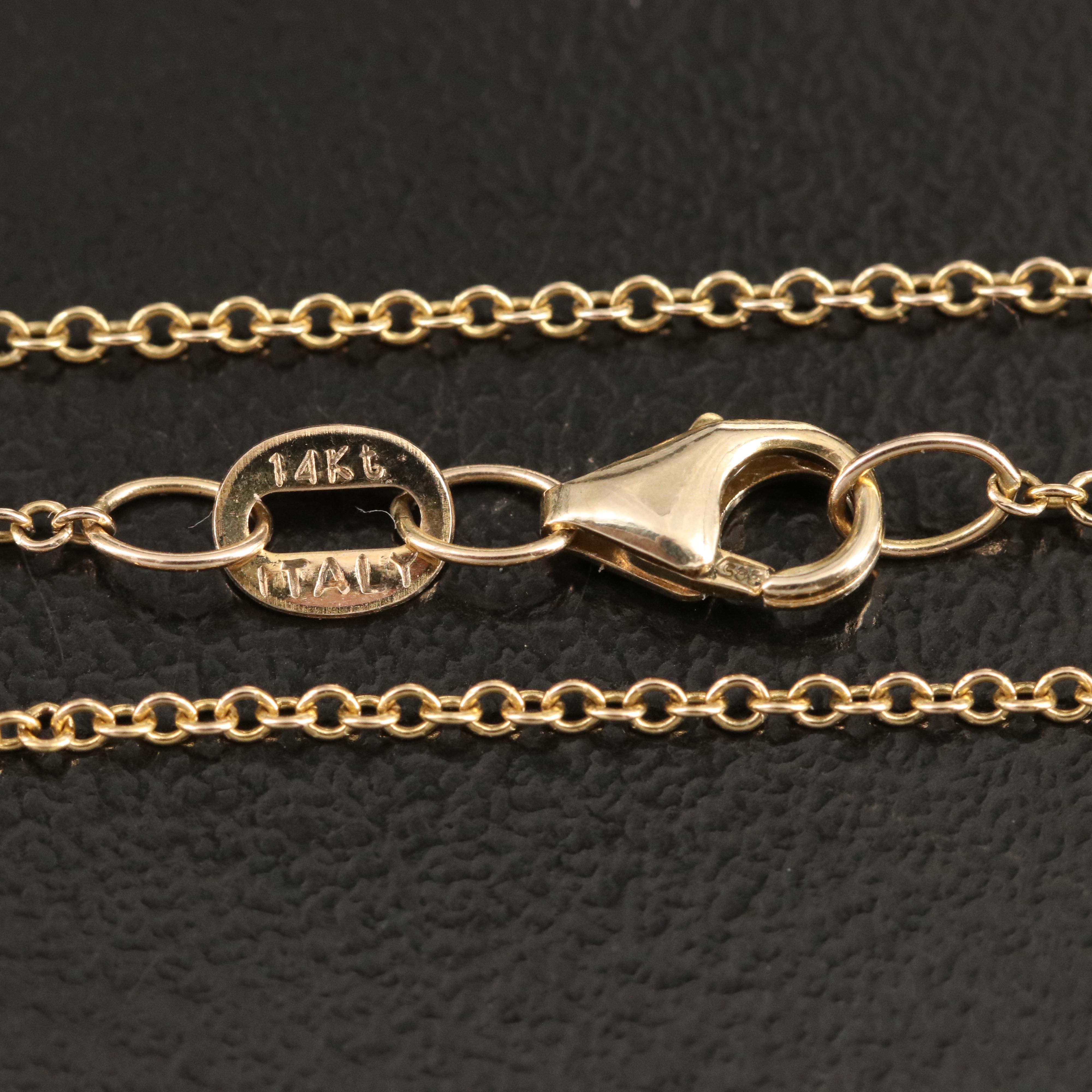 EFFY 14K Citrine, Tanzanite and Diamond Pendant Necklace