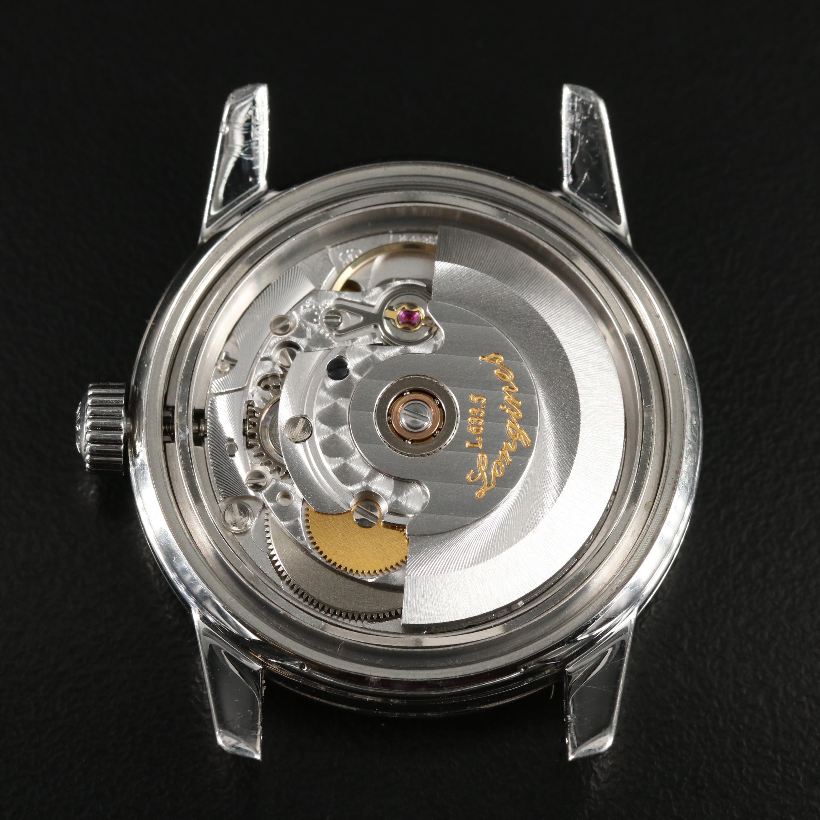 Longines Conquest Heritage 35MM Steel Automatic Watch