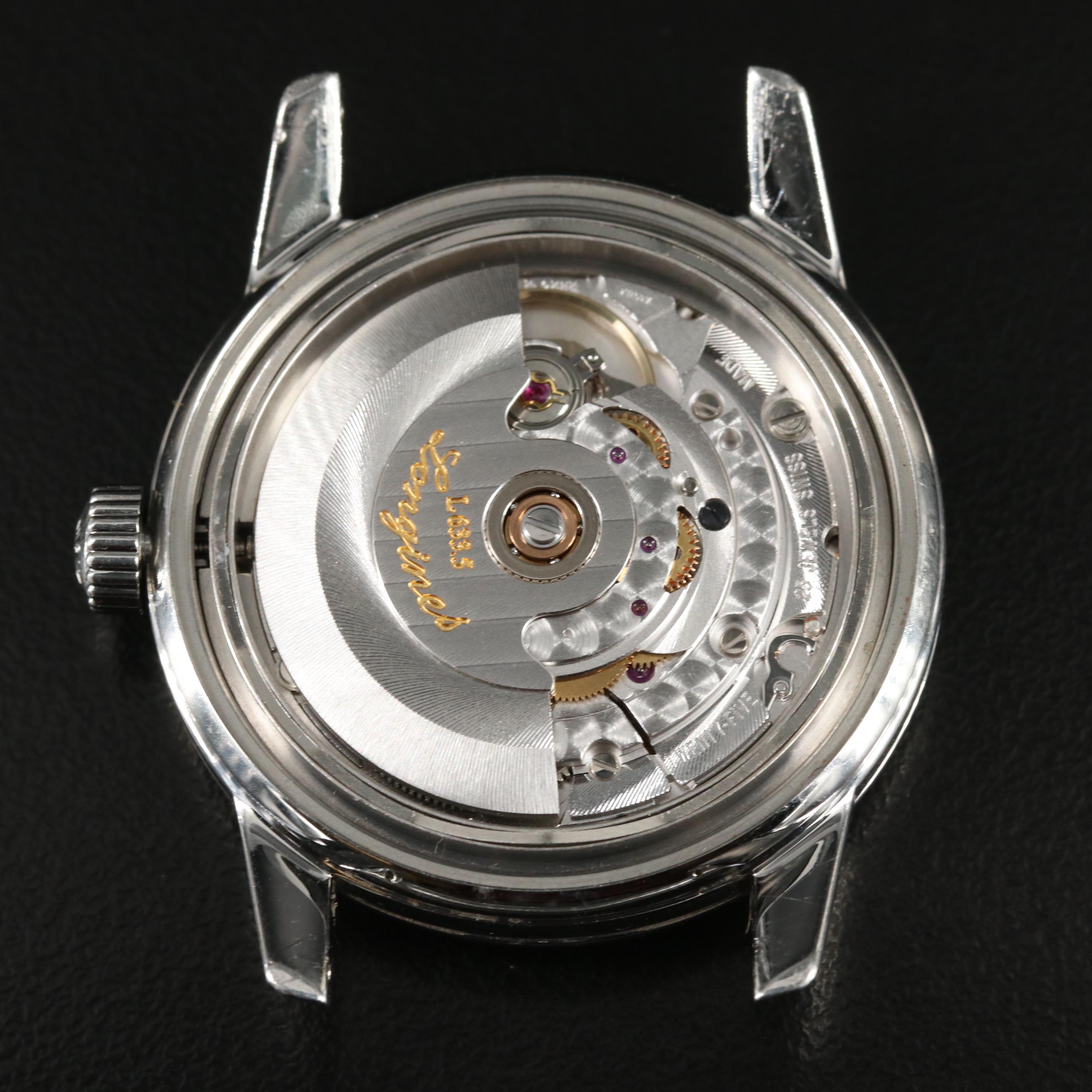 Longines Conquest Heritage 35MM Steel Automatic Watch