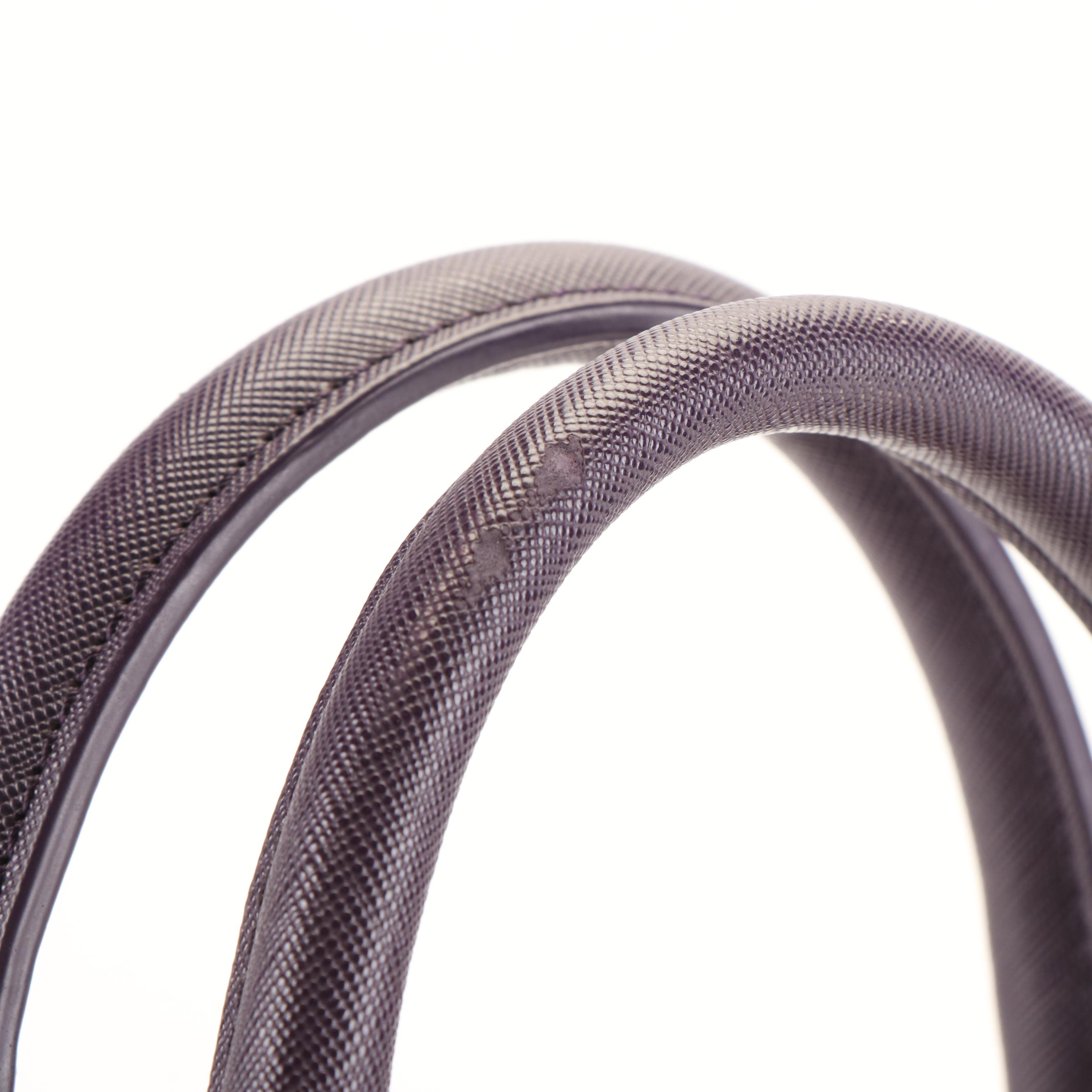 Vivienne Westwood Anglomania Saffiano Leather Convertible Handled Bag