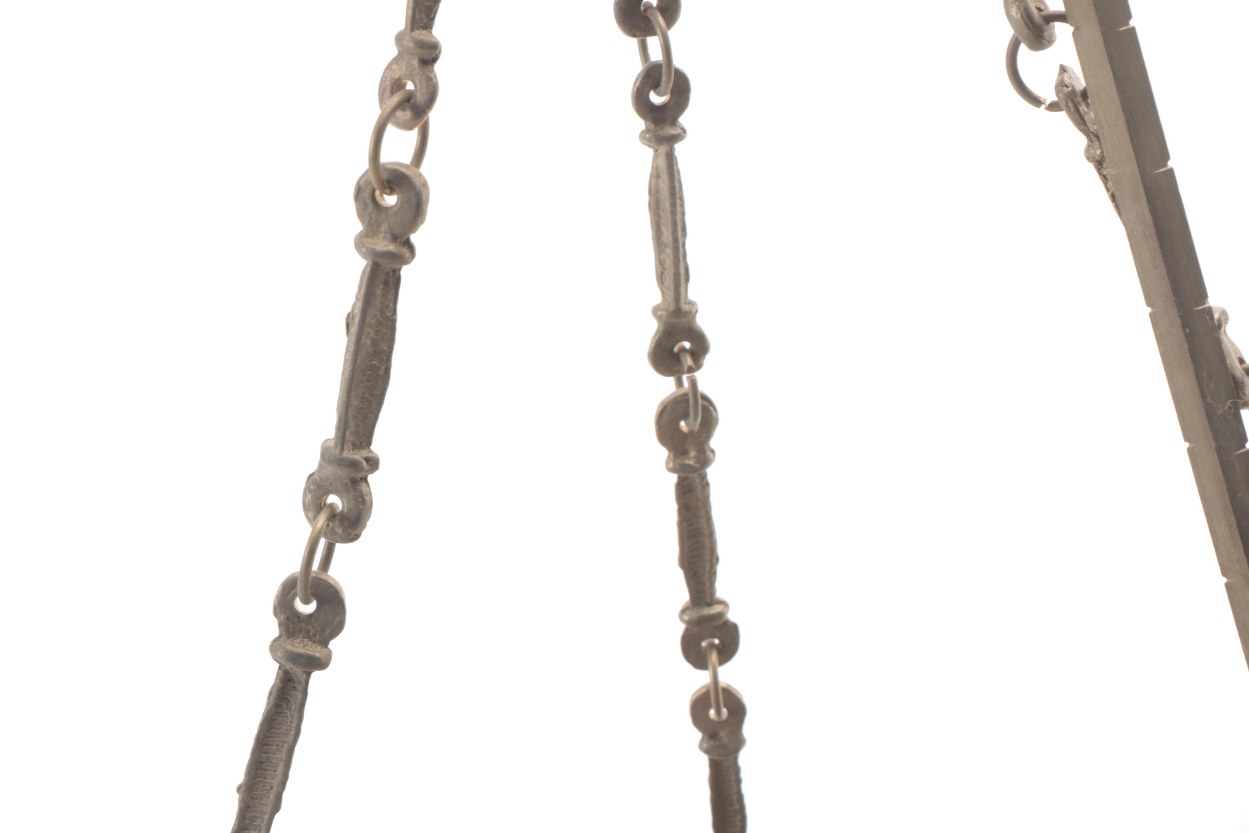 Victorian Hanging Brass Scale, Late 19th/ Early 20th Century