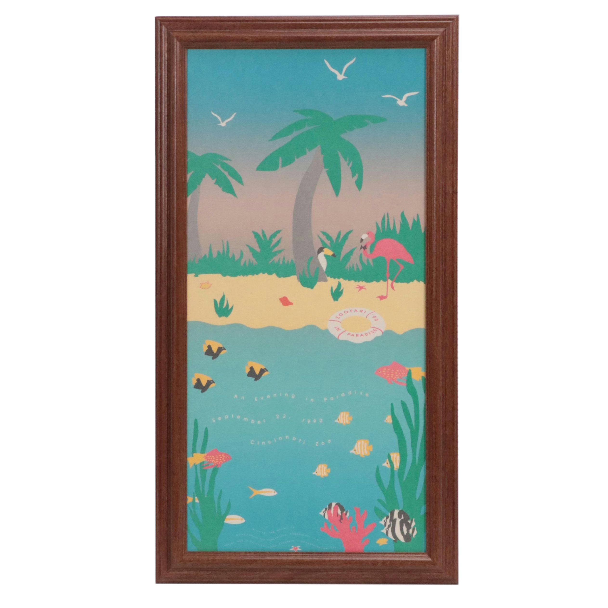 Cincinnati Zoo Posters Including "Cincinnati Zoo and Botanical Garden"