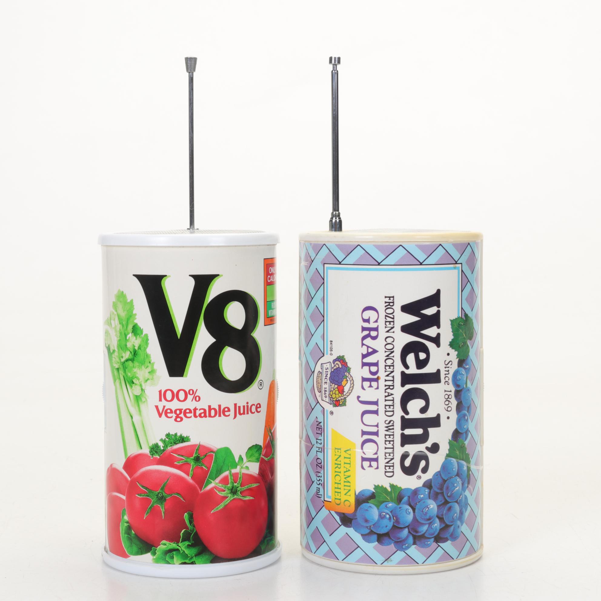 Novelty Transistor Radios Featuring Oreo, Welch's, Kraft, and More