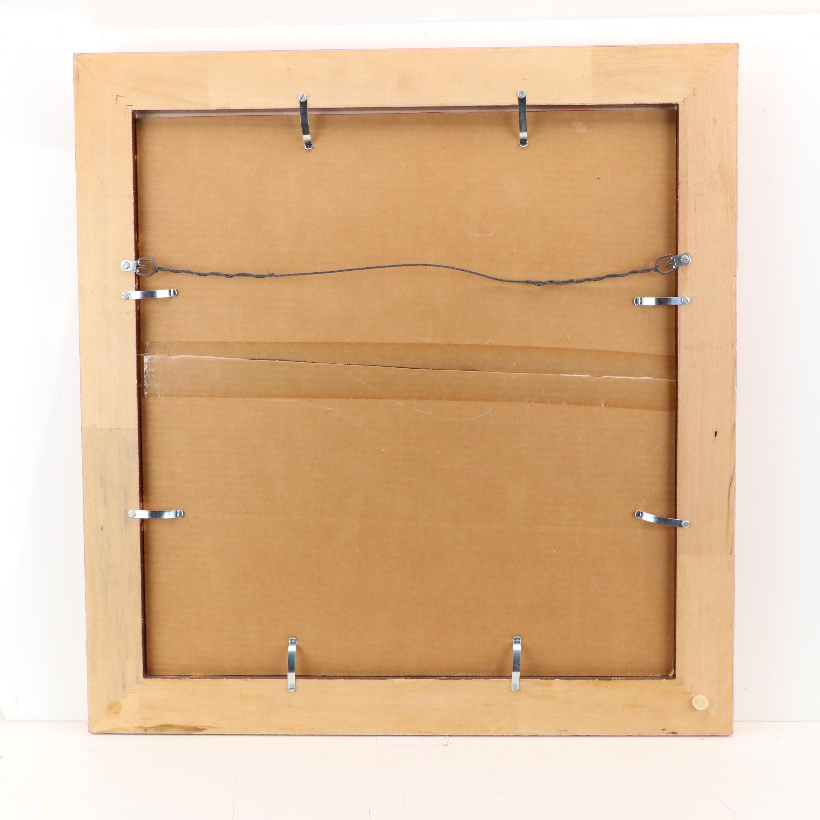 Anatole Krasnyansky Serigraph of Street Scene