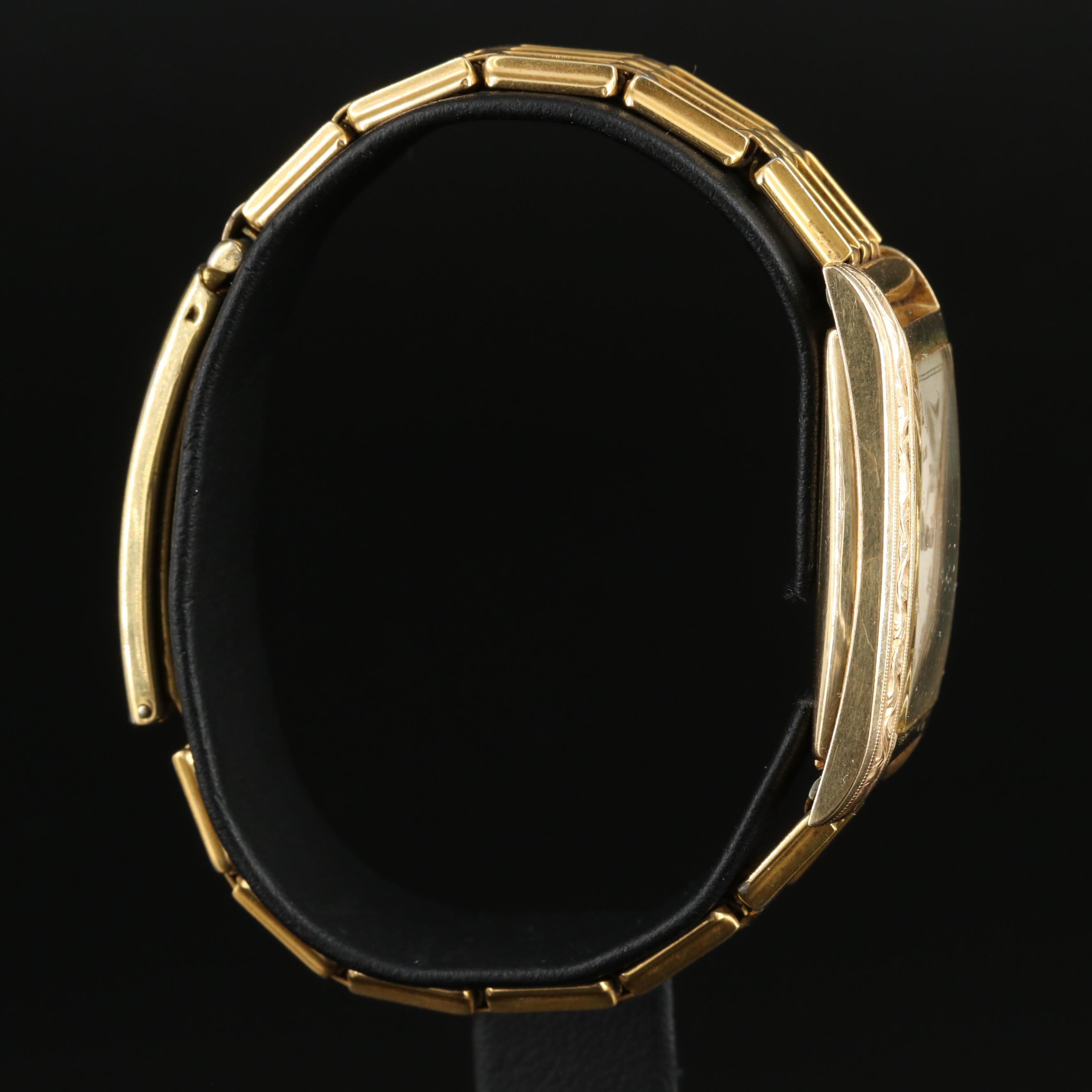 14K Bulova Manual Wing Vintage Watch