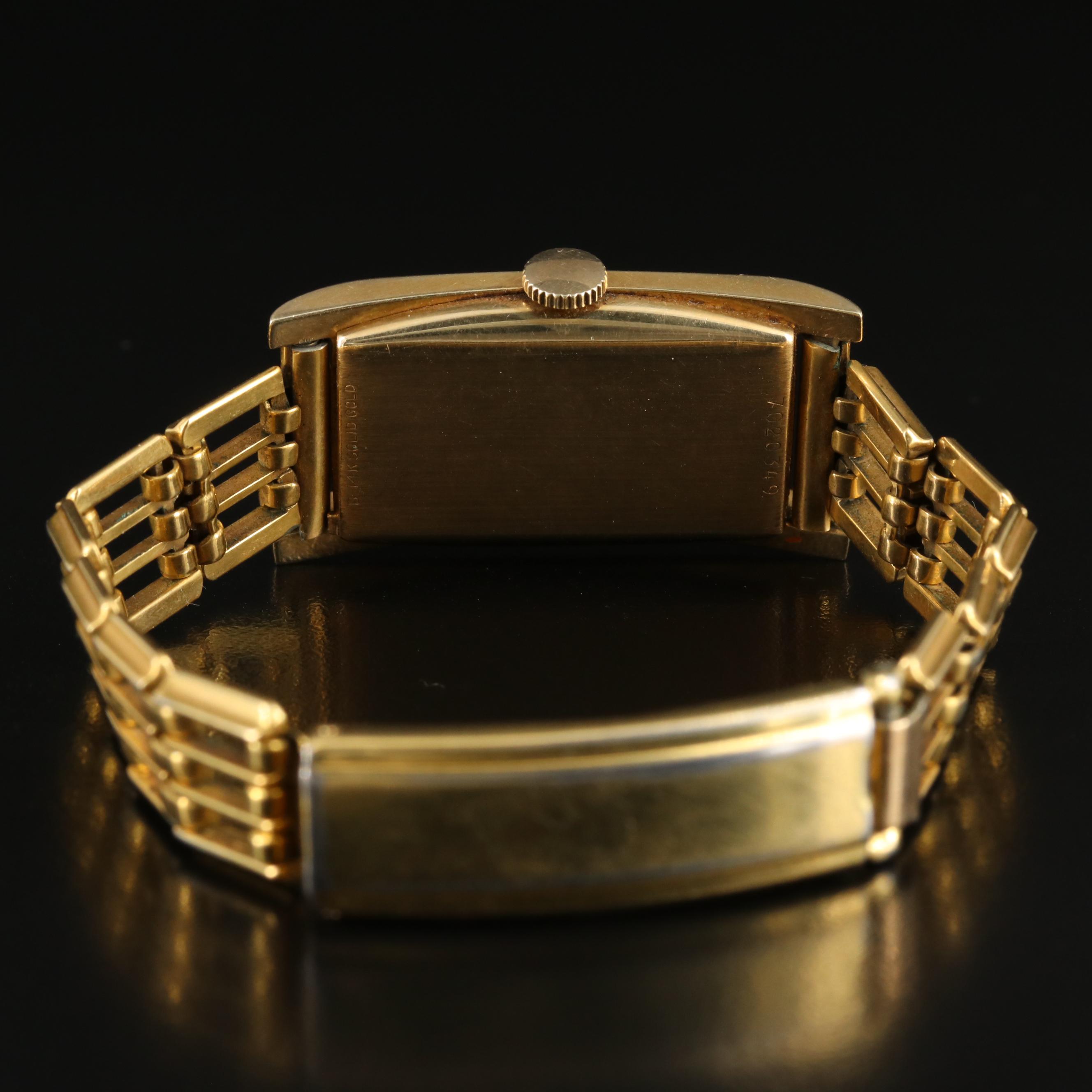 14K Bulova Manual Wing Vintage Watch