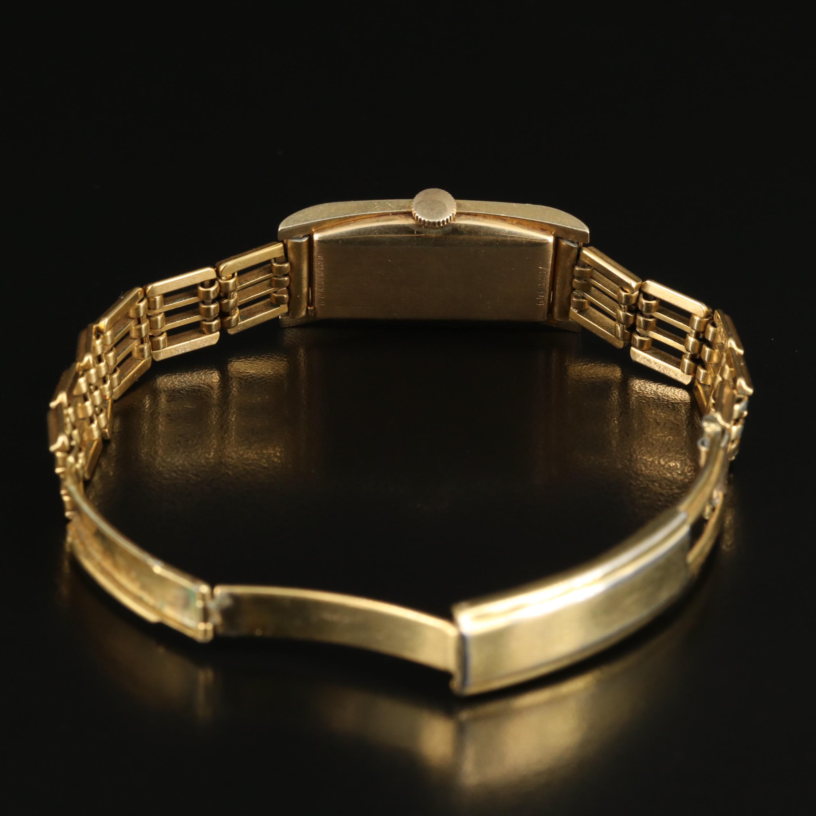 14K Bulova Manual Wing Vintage Watch