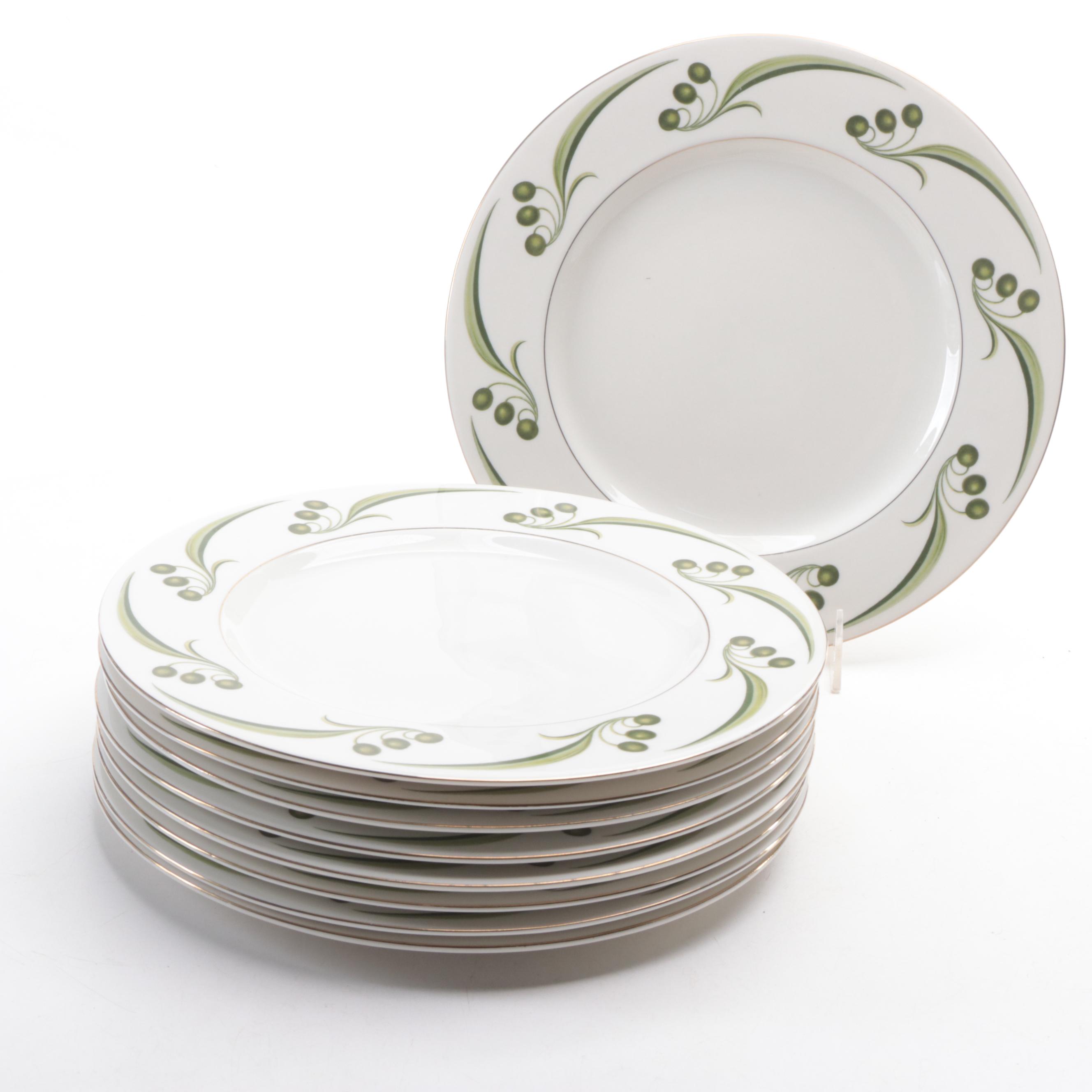 Theodore Haviland "Bel Air" Porcelain Dinnerware, Mid-20th Century