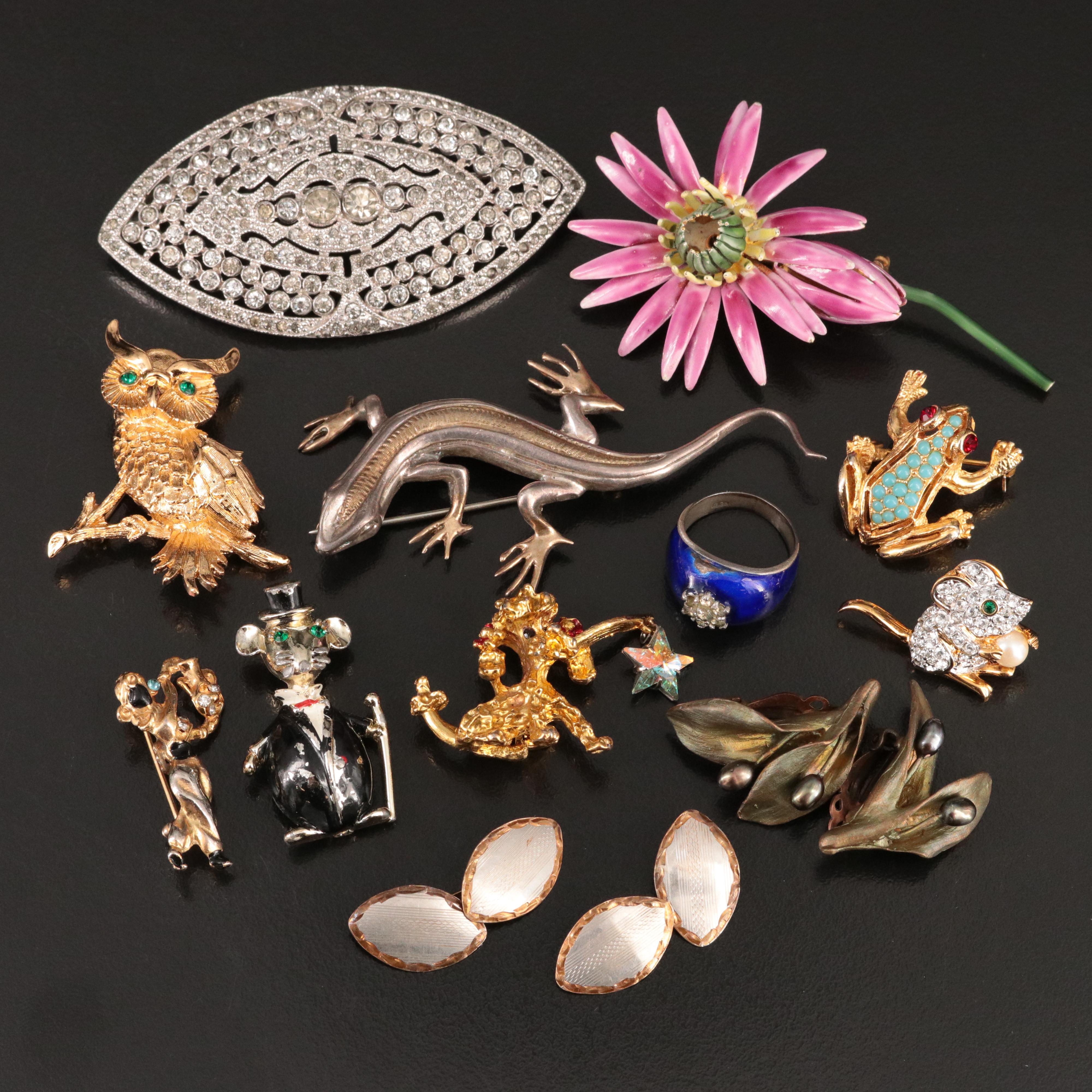Swarovski and Sandor Featured in Vintage Jewelry
