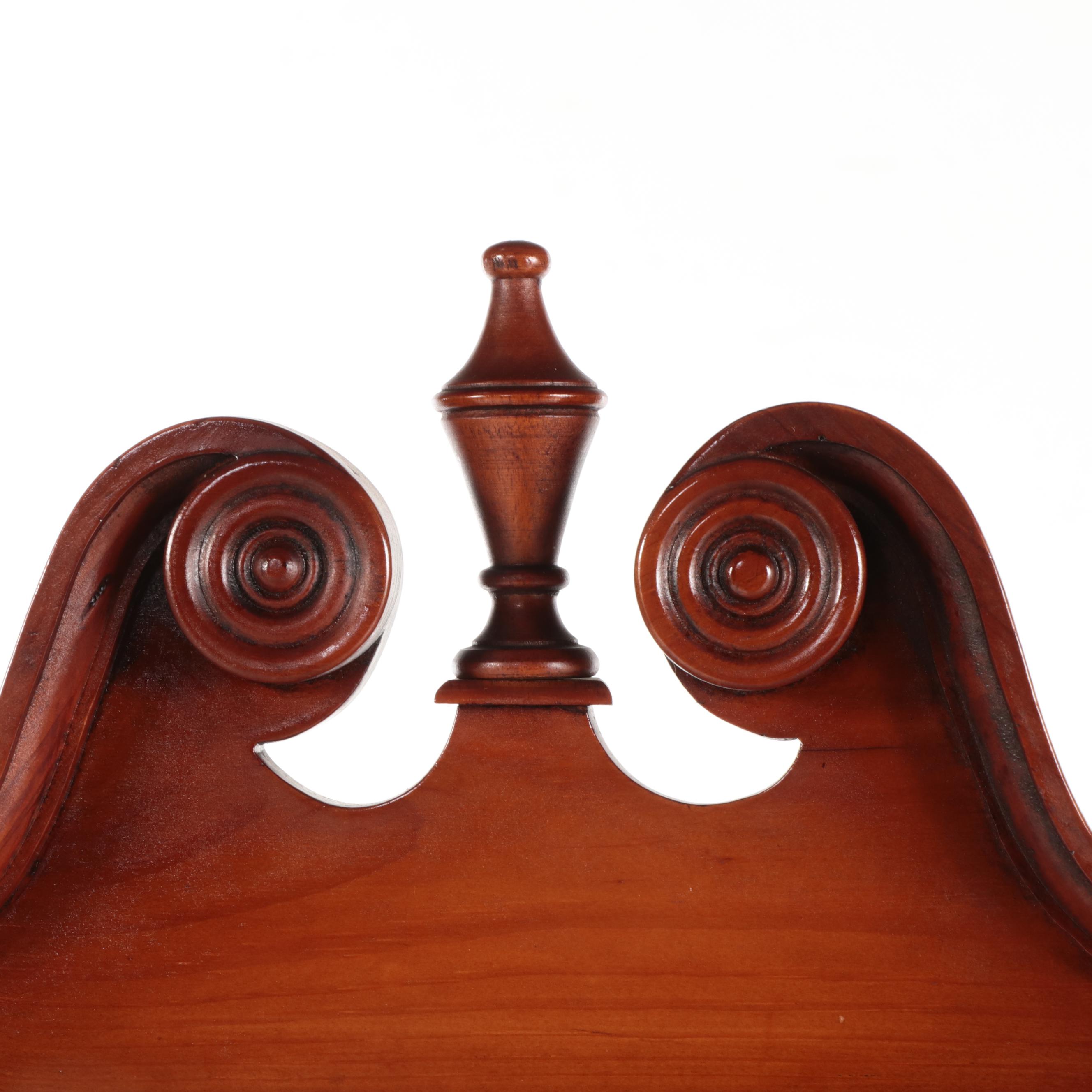 Federal Style Pine Grandmother Clock, Mid-20th Century