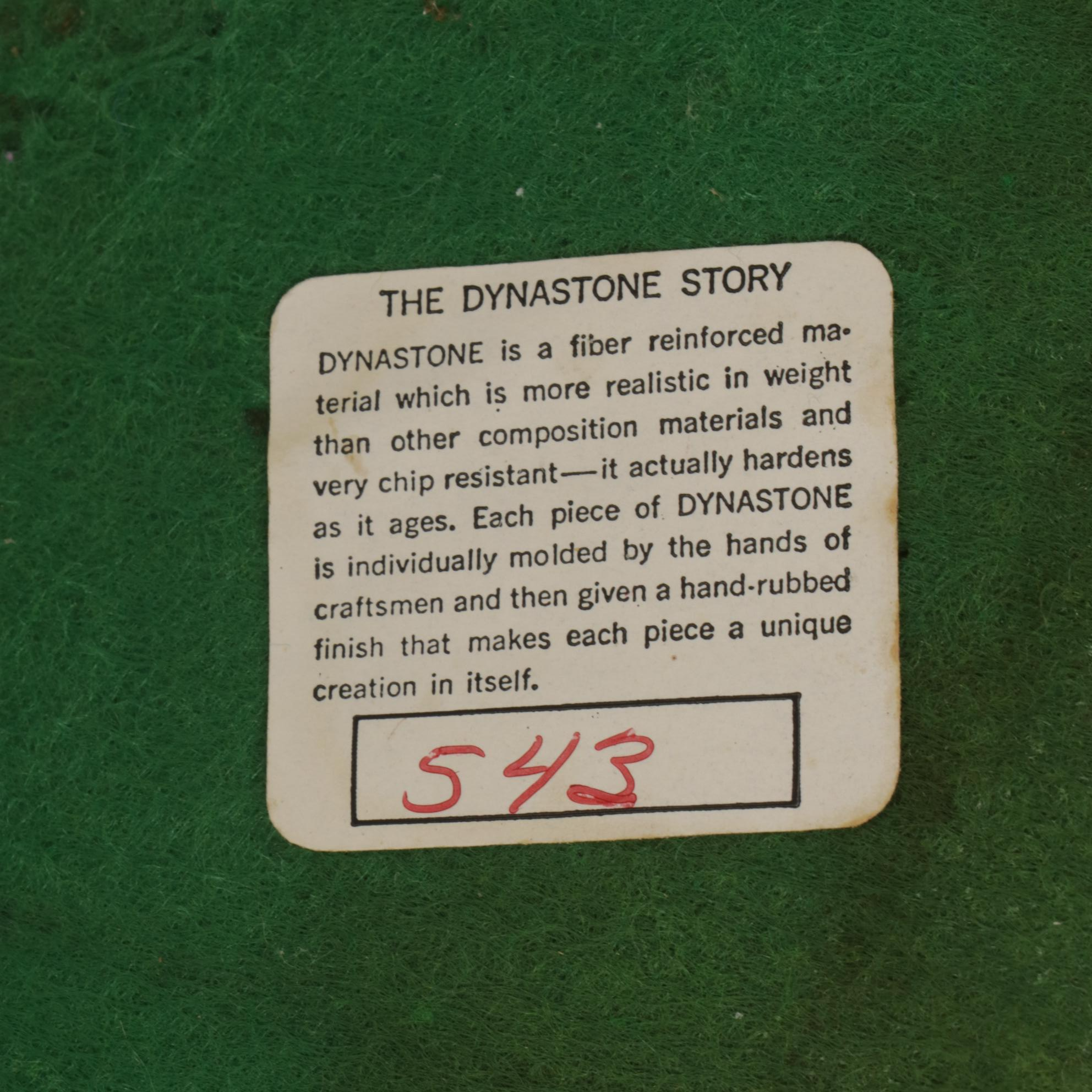 Dynastone Cast Resin Elephant Side Table, Late 20th Century