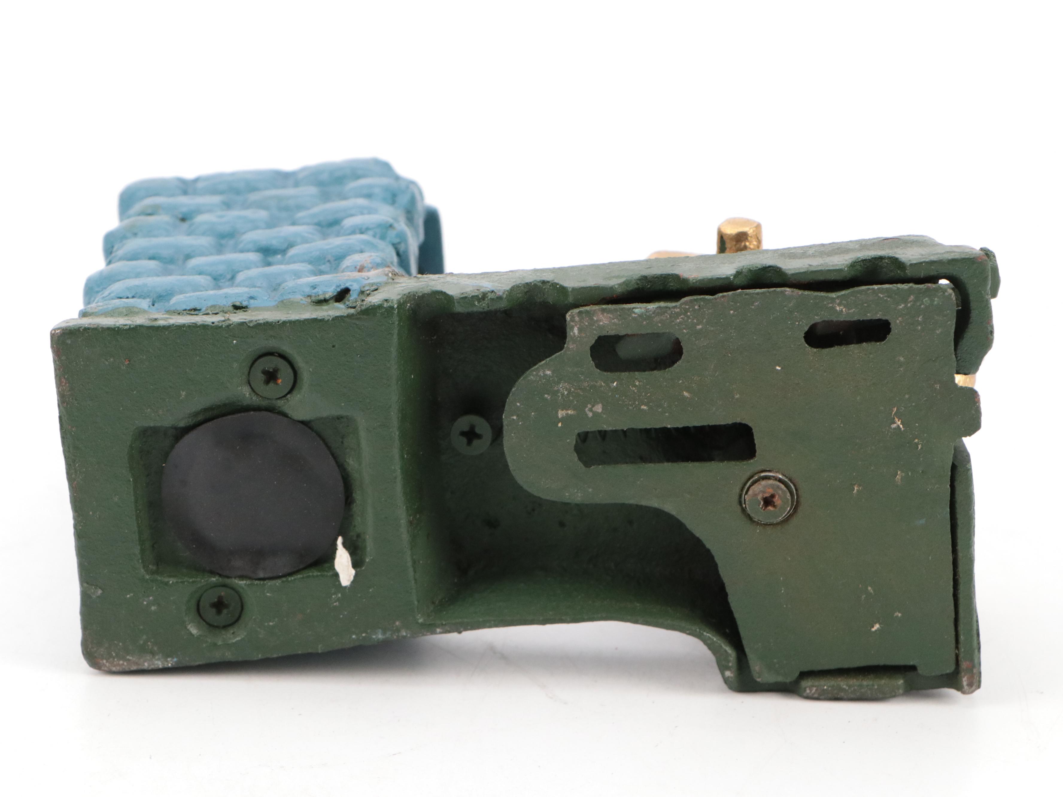 Painted Cast Iron Mechanical Coin Banks