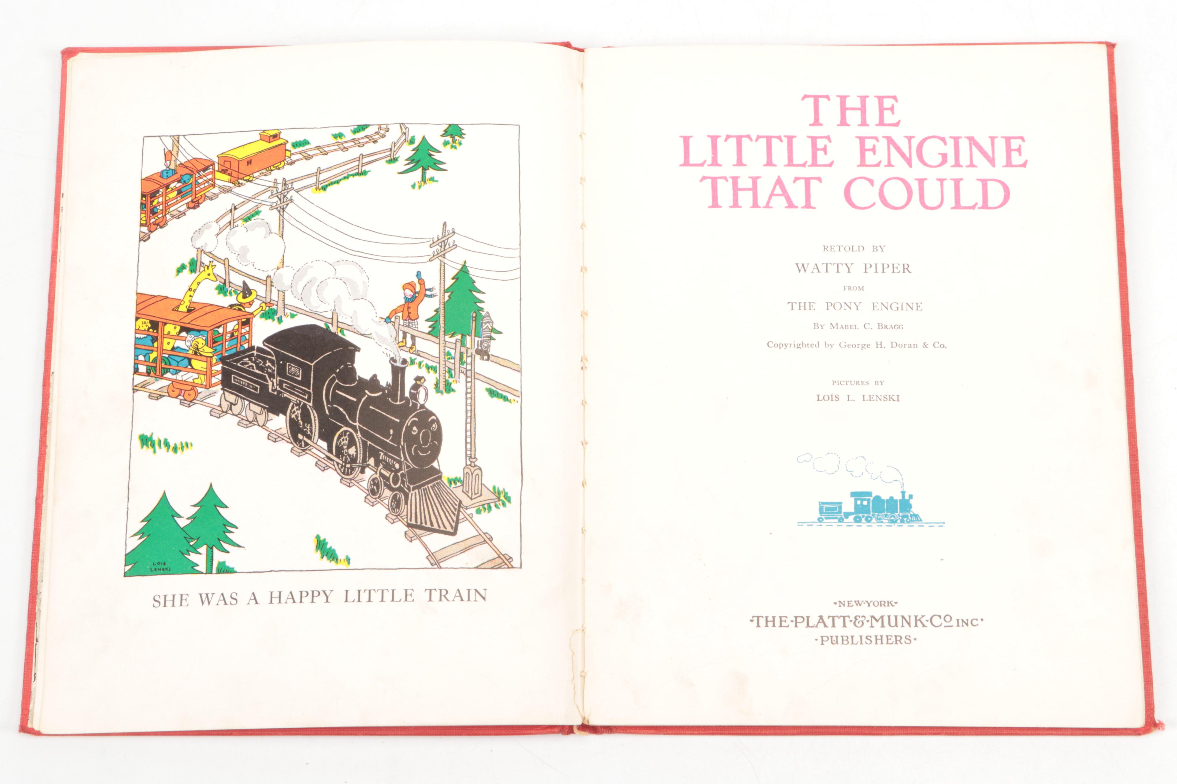 First Edition, First State "The Little Engine That Could" by Watty Piper, 1930