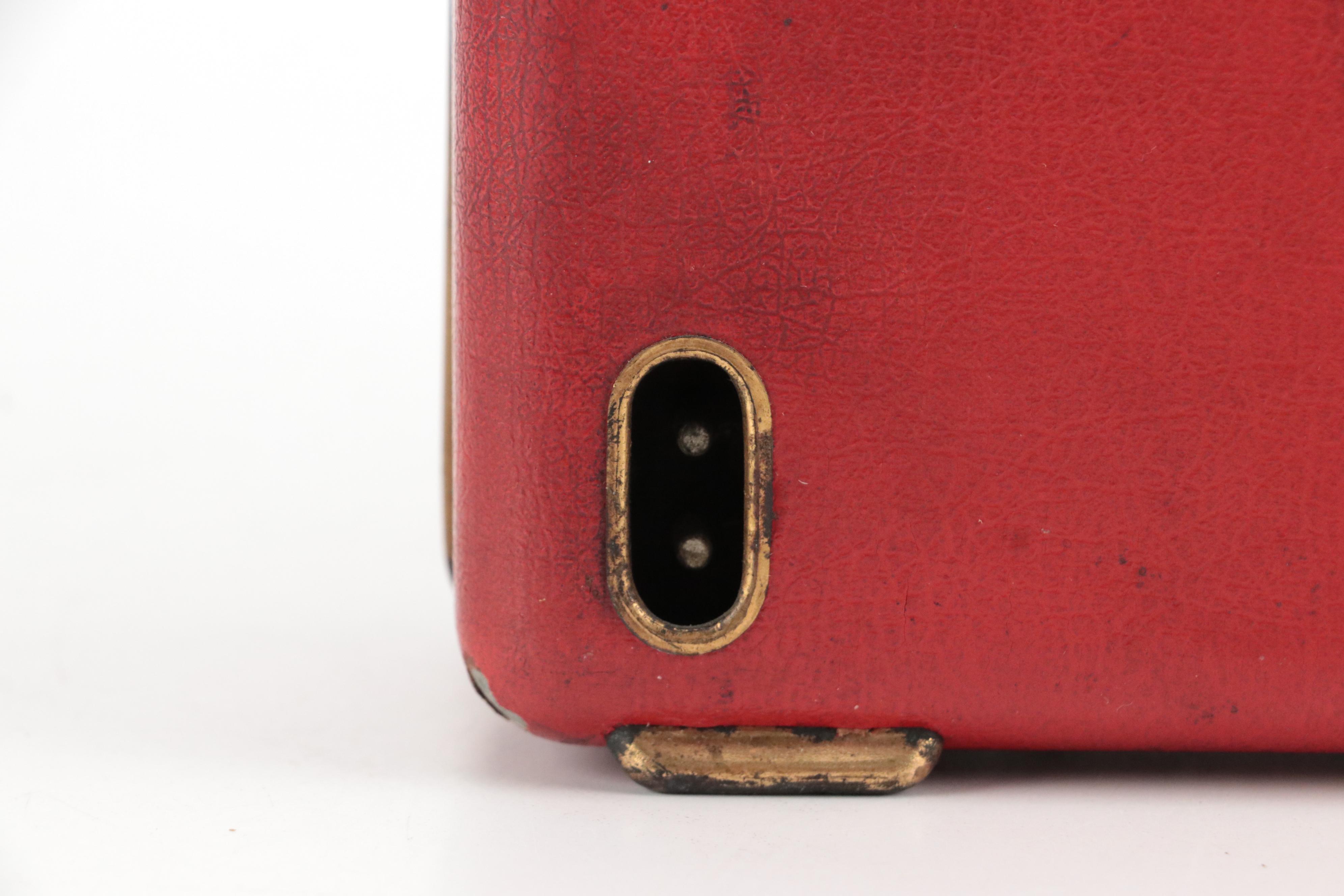 Mid-Century Motorola Red and Retro Blue Tabletop Radios