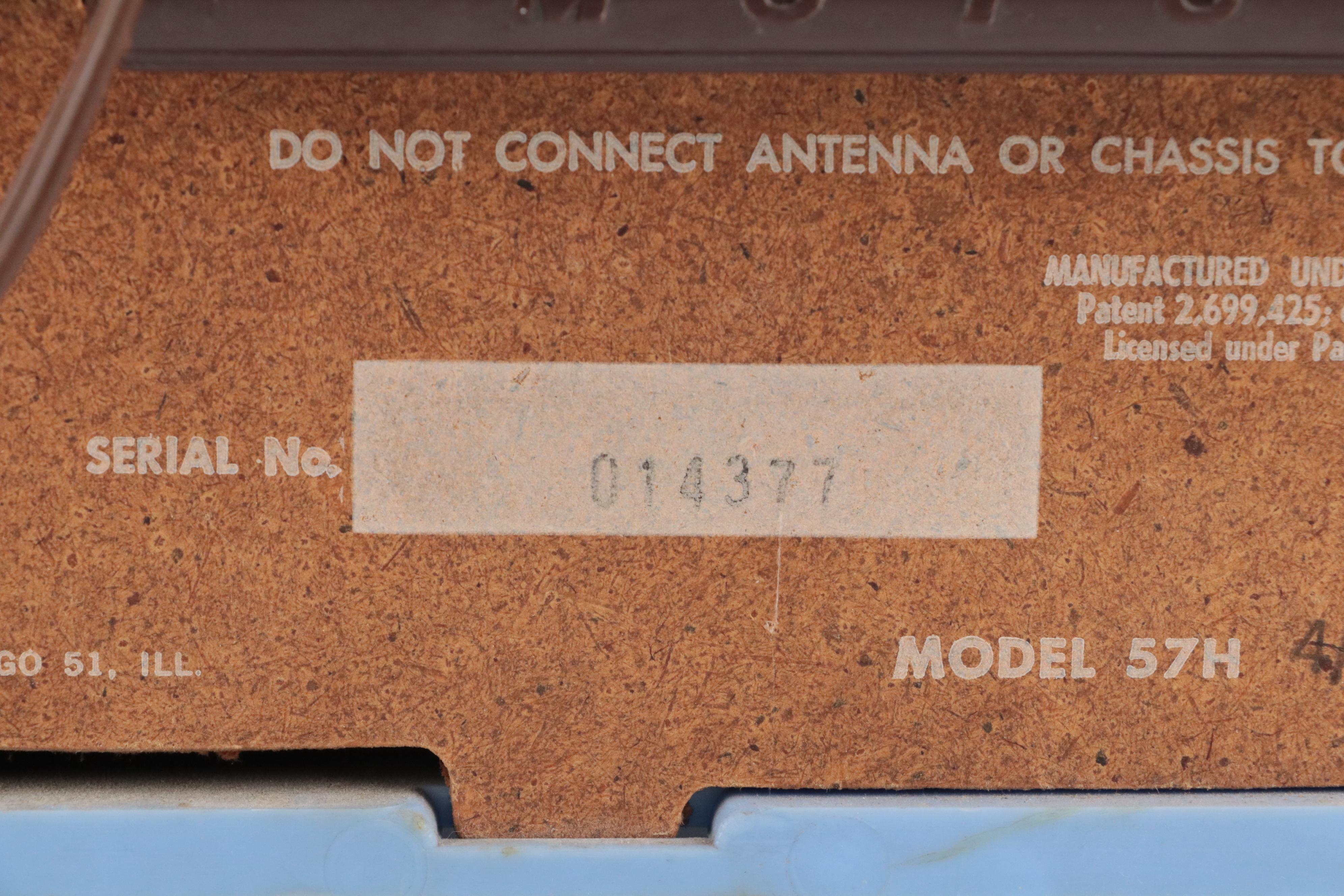 Mid-Century Motorola Red and Retro Blue Tabletop Radios