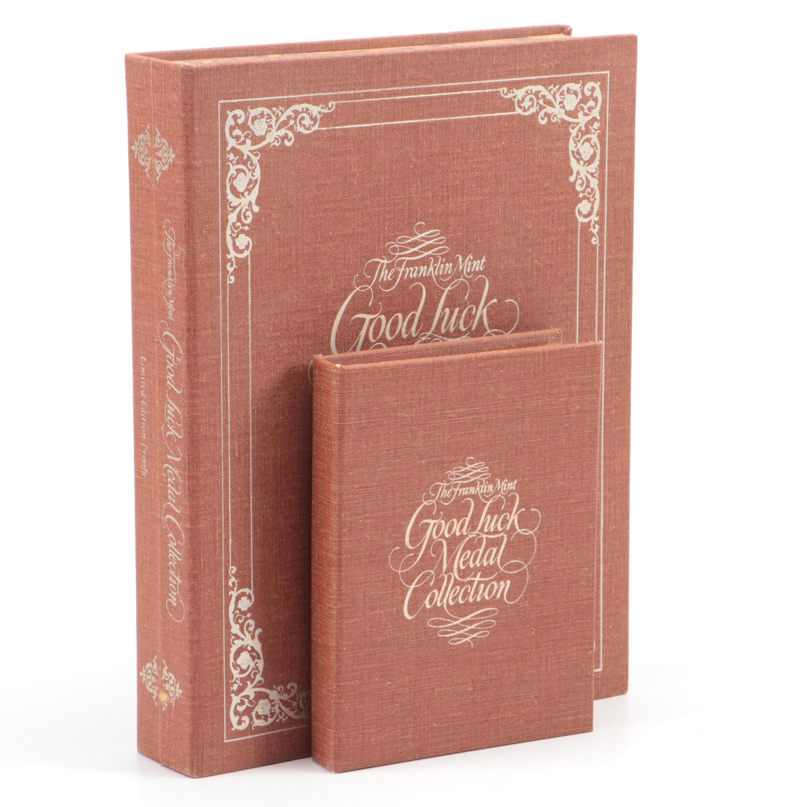 The Franklin Mint Sterling Silver Good Luck Medal Collection