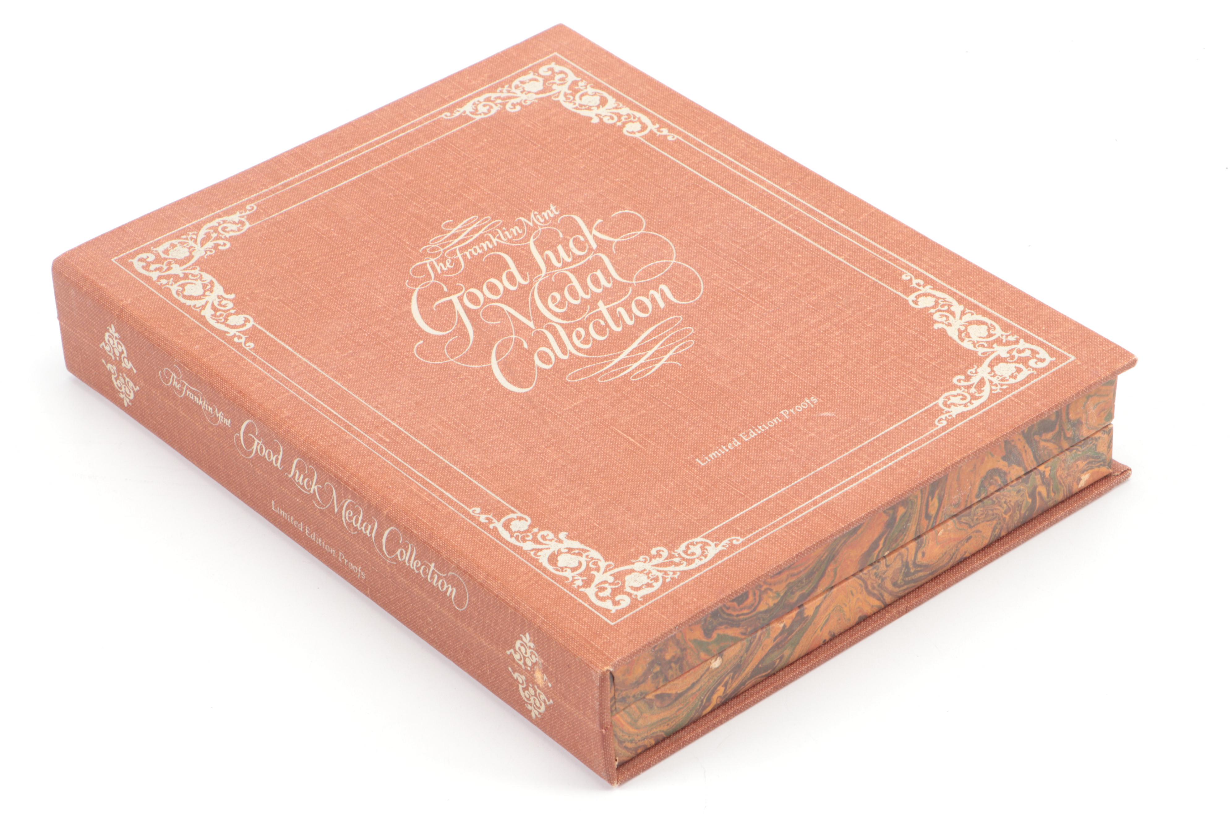 The Franklin Mint Sterling Silver Good Luck Medal Collection